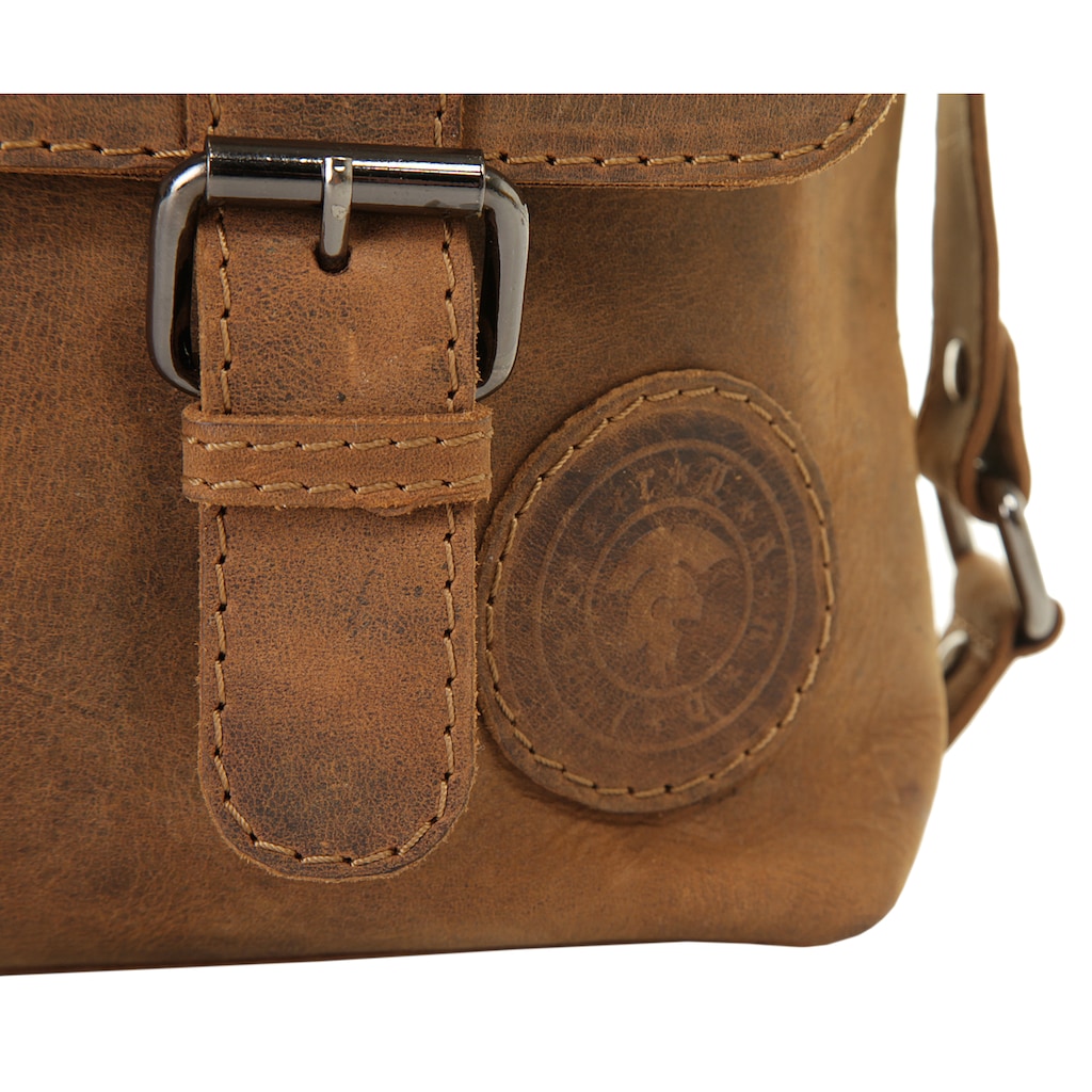 Landleder Messenger Bag