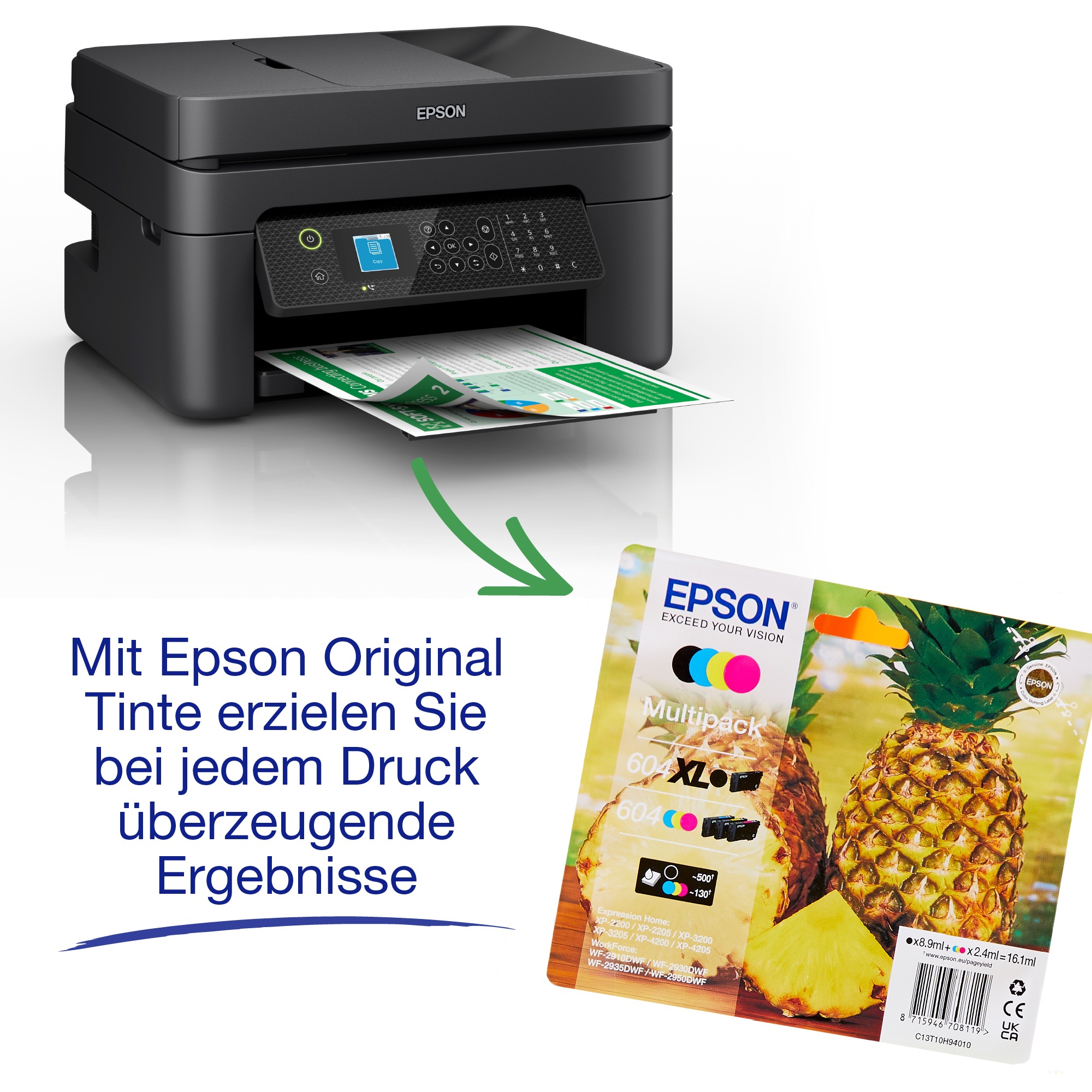 Epson Multifunktionsdrucker »WorkForce Pro WF-2930DWF«