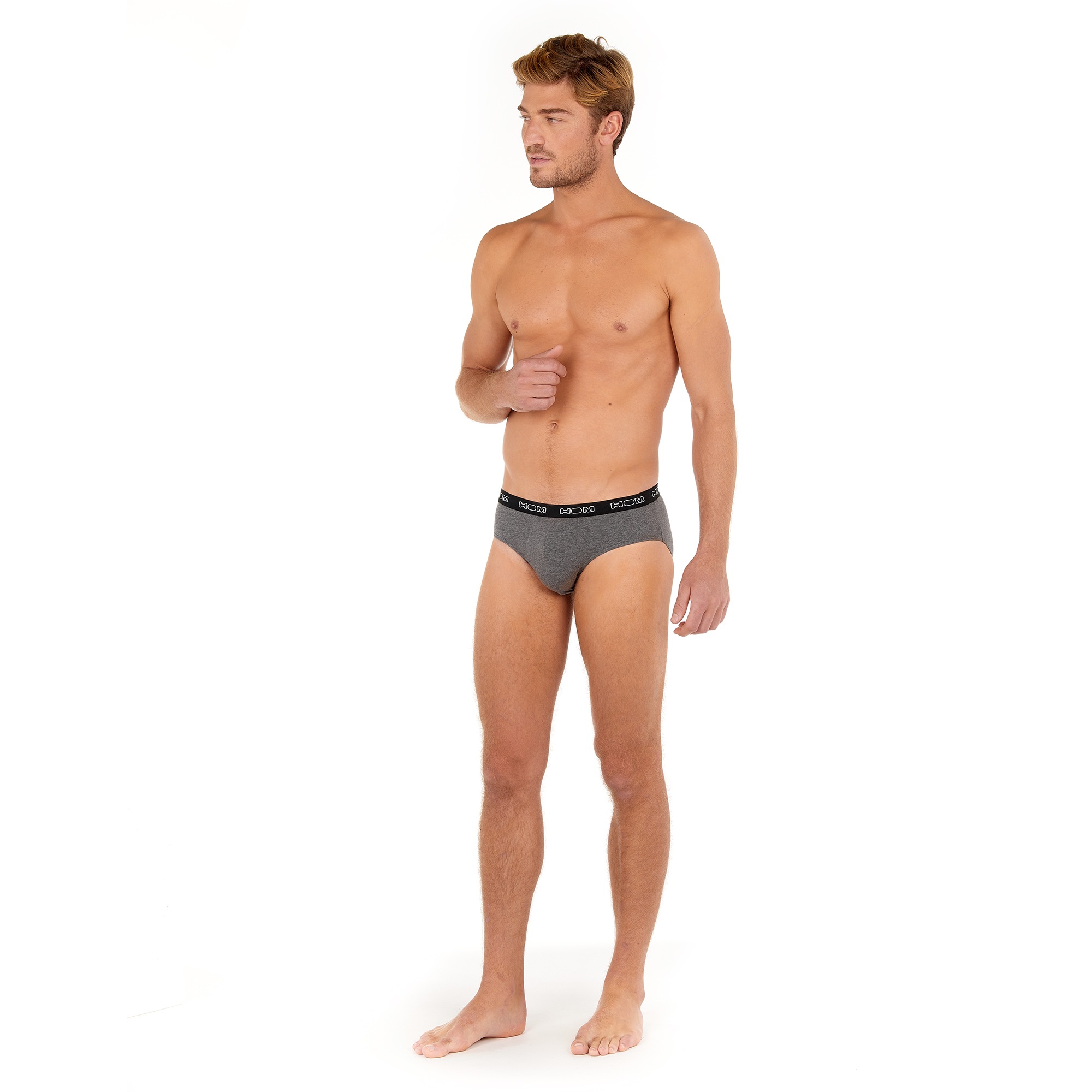 Hom Slip »Boxerlines 2« 3er Pack,  bequem, weich, eng, elastisch, basic, Logobund, Baumwollmix