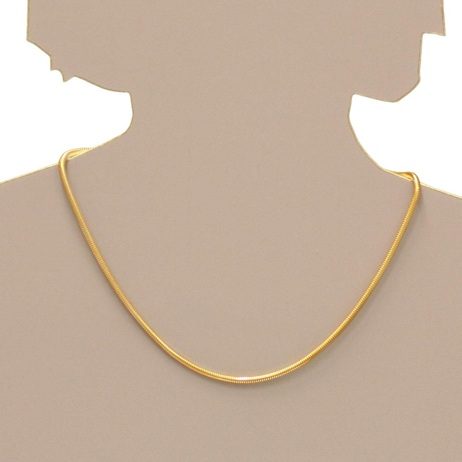 OSTSEE-SCHMUCK Silberkette »- Schlange 3,0 mm - Silber 925/000, vergoldet -,«