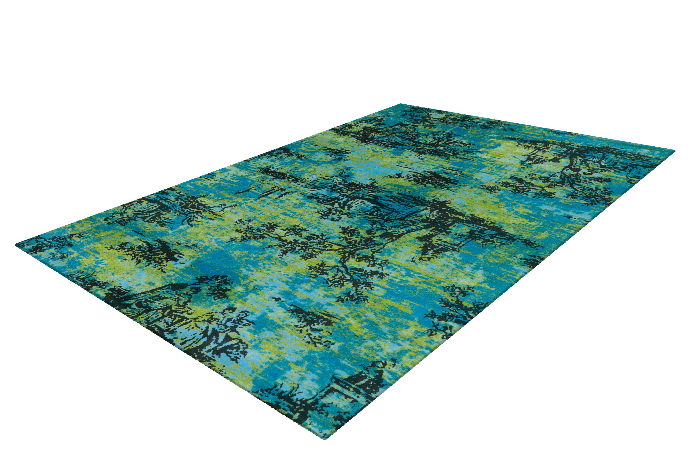 Arte Espina Teppich »Vintage 5206«, rechteckig, 4 mm Höhe, Pflegeleicht und robust, Flachflor, Vintage-Design