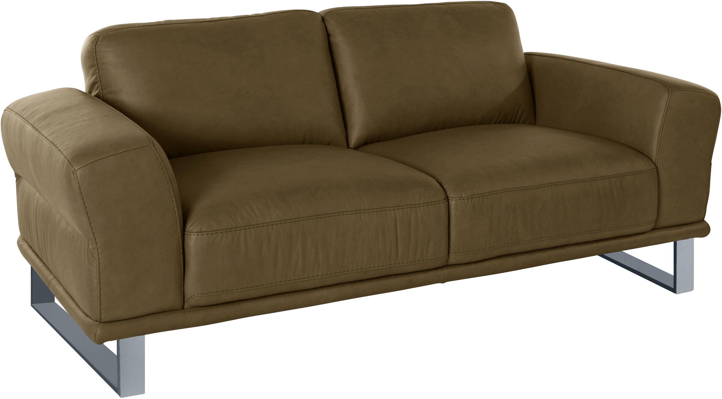 W.SCHILLIG 2-Sitzer »montanaa«, mit Metallkufen in Silber matt, Breite 192 cm