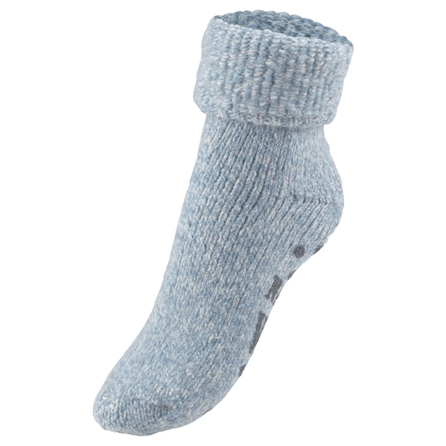 Lavana ABS-Socken, (1 Paar), aus Strick mit rutschfester Sohle bei ♕