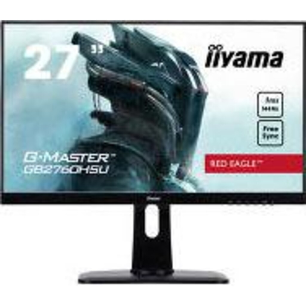 Iiyama Gaming-LED-Monitor »G-Master GB2760HSU«, 68,6 cm/27 Zoll, 1920 x 1080 px, Full HD, 1 ms Reaktionszeit