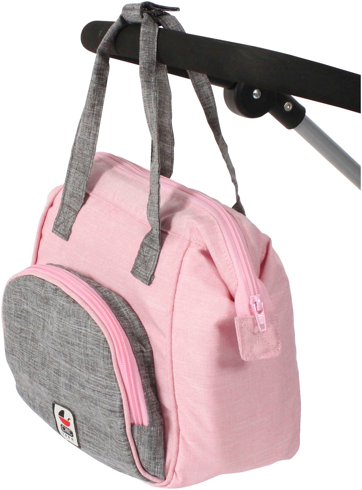 CHIC2000 Puppen Wickeltasche »Melange rosa«