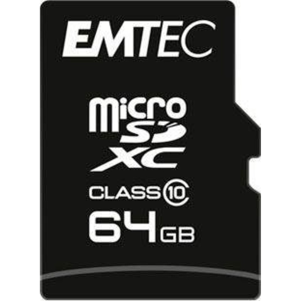 EMTEC Speicherkarte »microSD Class10 Classic«, (Class 10 30 MB/s Lesegeschwindigkeit)