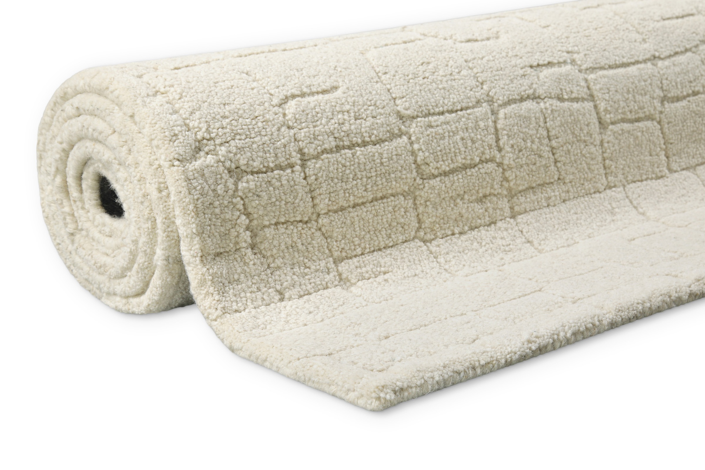Wecon home Teppich »Hamptons THIRTYONE«, rechteckig, 15 mm Höhe, Läufer, Kurzflor, Wohnzimmer, Schlafzimmer, elegant, Krokodil-Design