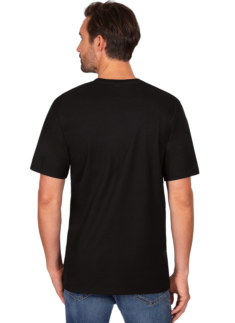 Trigema T-Shirt »TRIGEMA T-Shirt mit TRIGEMA-Logo«, (1 tlg.)