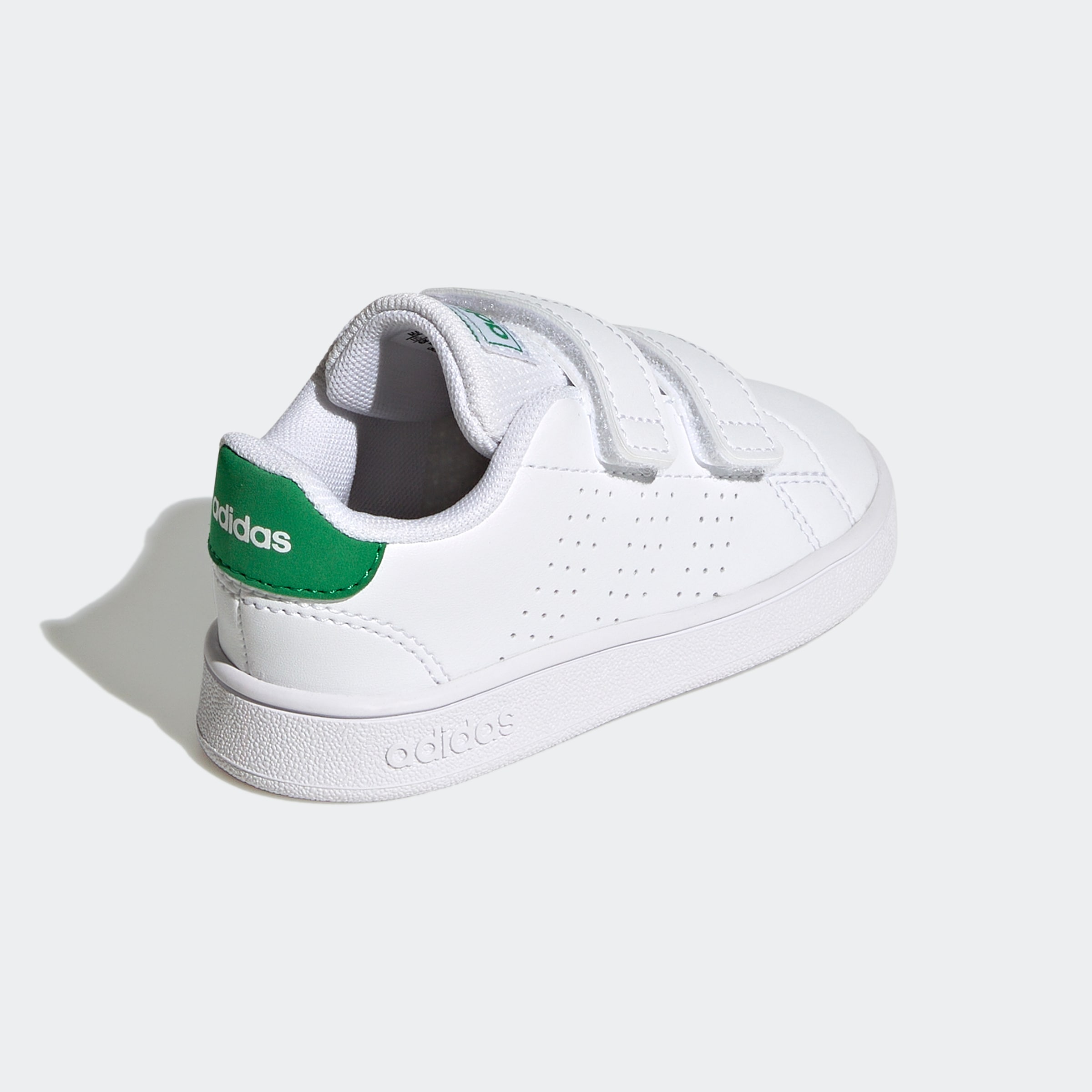 adidas Sportswear Sneaker »ADVANTAGE LIFESTYLE COURT TWO HOOK-AND-LOOP«  Design auf den Spuren des adidas Stan Smith, für Kinder