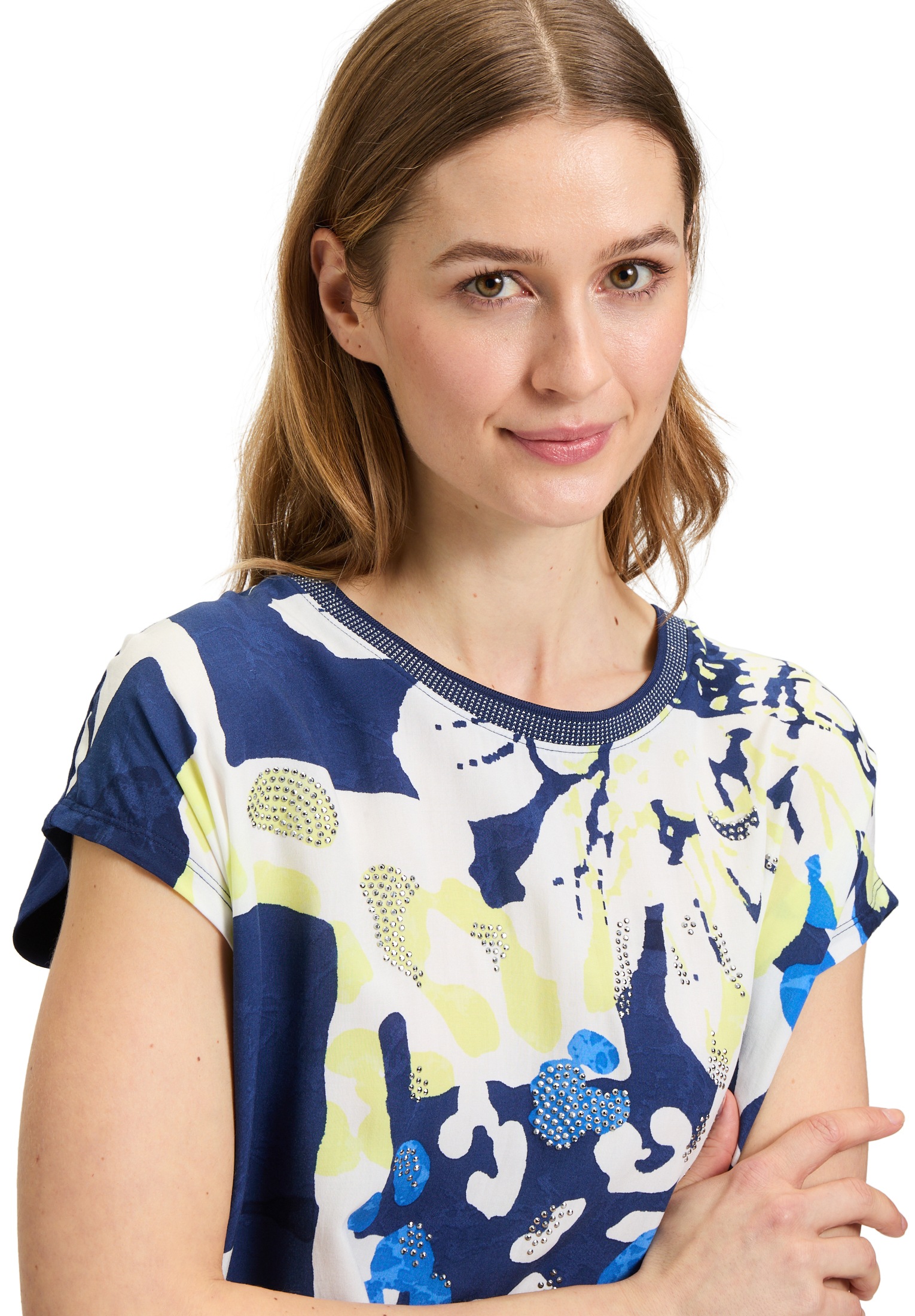Betty Barclay Kurzarmshirt »Blusenshirt mit Aufdruck«
