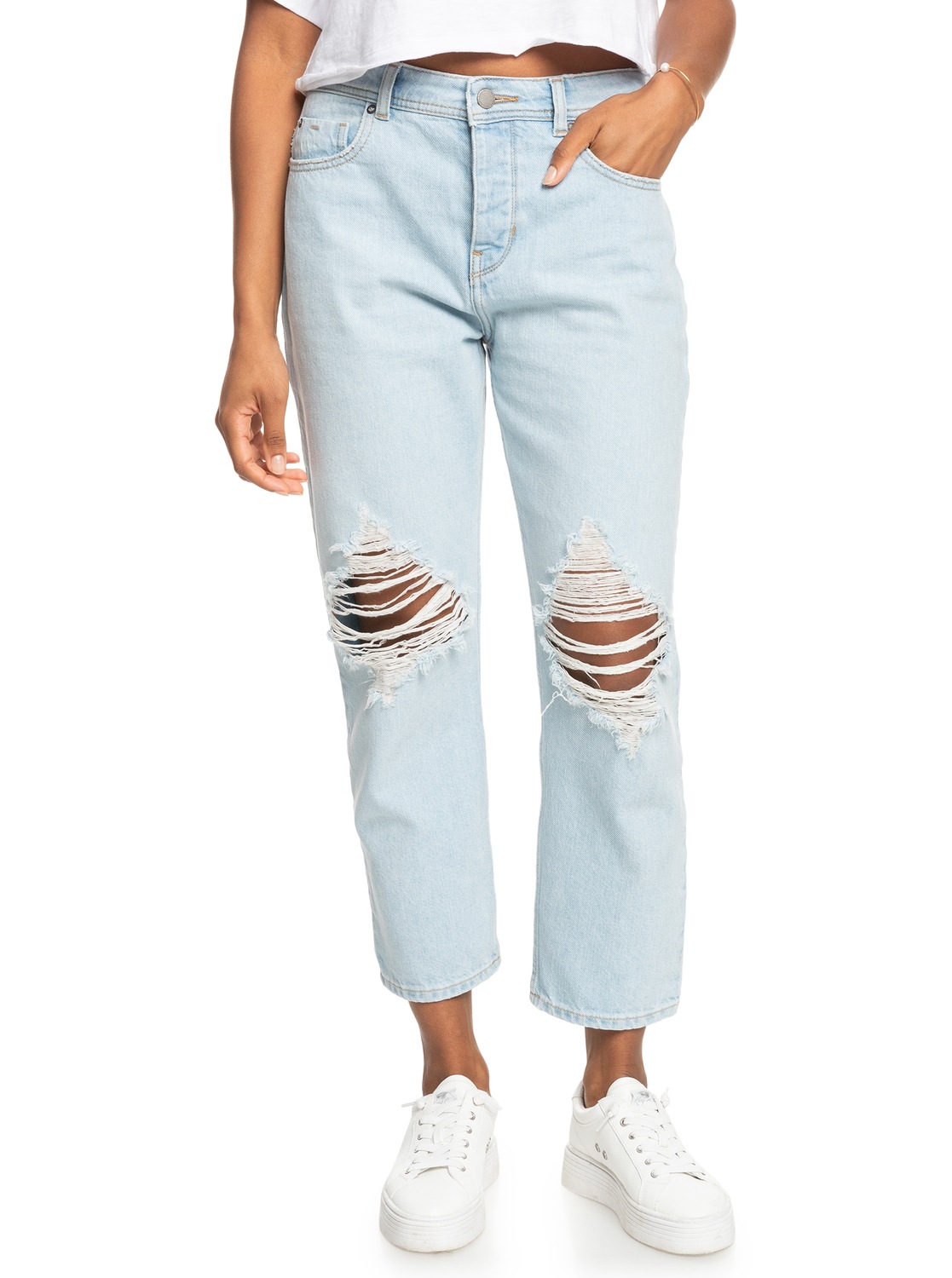 Roxy Straight-Jeans »Fresh Way Mid«