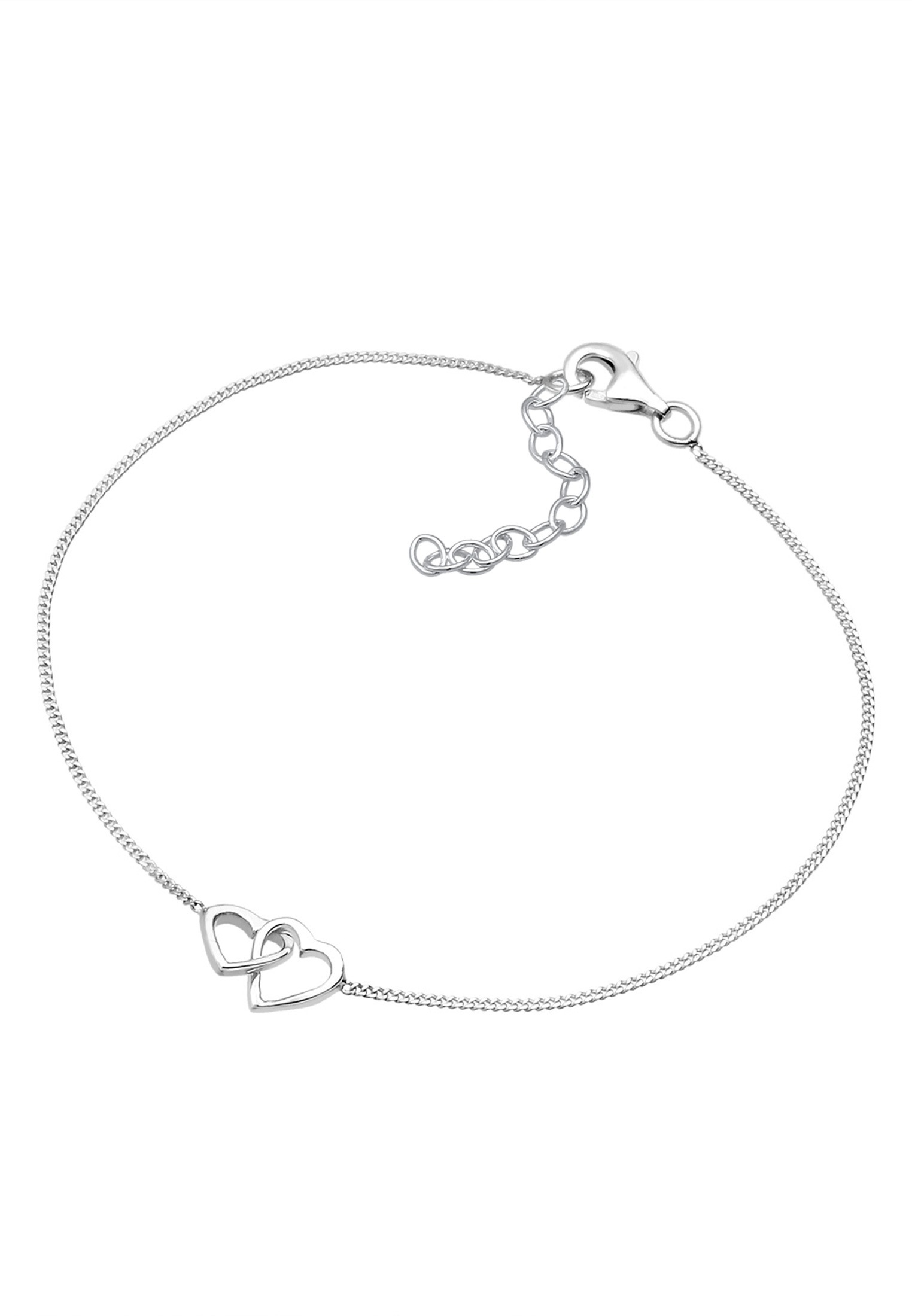 Elli Armkette »Armband Herzen Verschlungen Lovely 925 Silber«