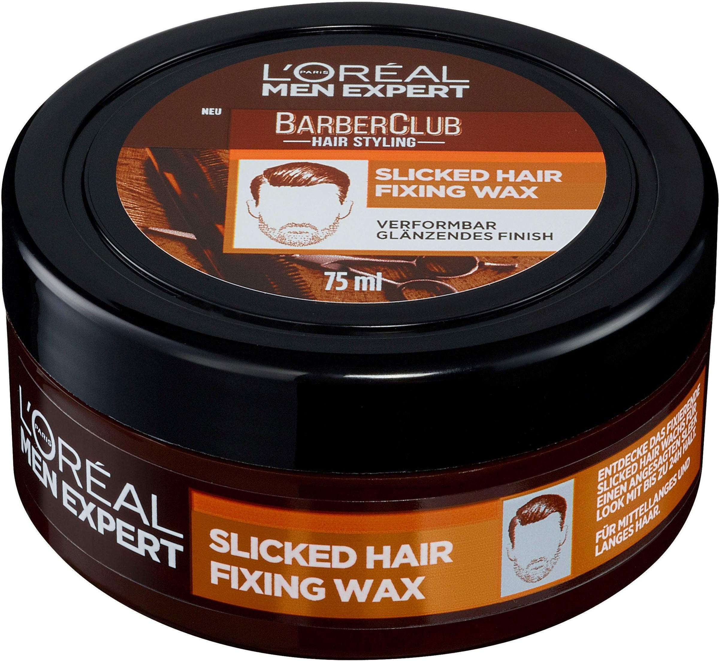 L'ORÉAL PARIS MEN EXPERT Haarwachs »Barber Club Slicked Hair Fixing Wax