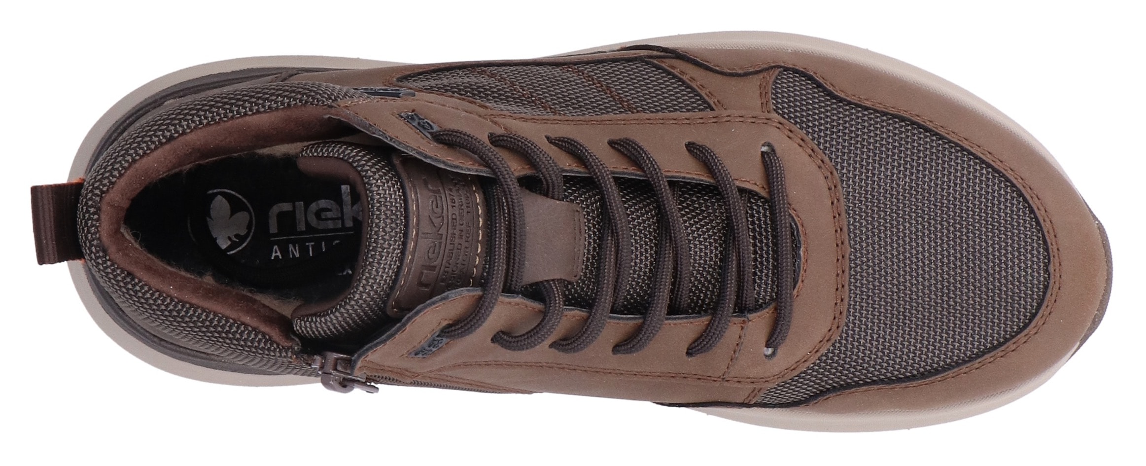 Rieker Winterboots  Schnürboots, Casual High Top Sneaker mit TEX-Membran
