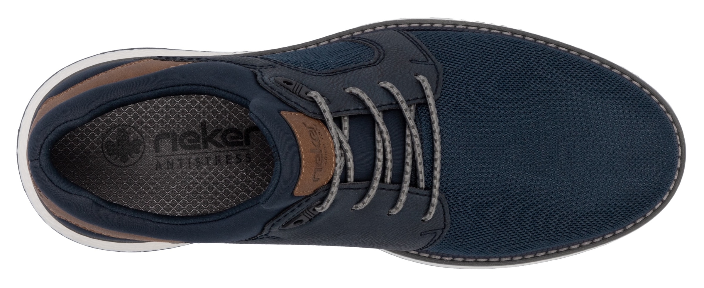 Rieker Slip-On Sneaker, Slipper, Halbschuh, Freizeitsneaker mit gepolstertem Schaftrand