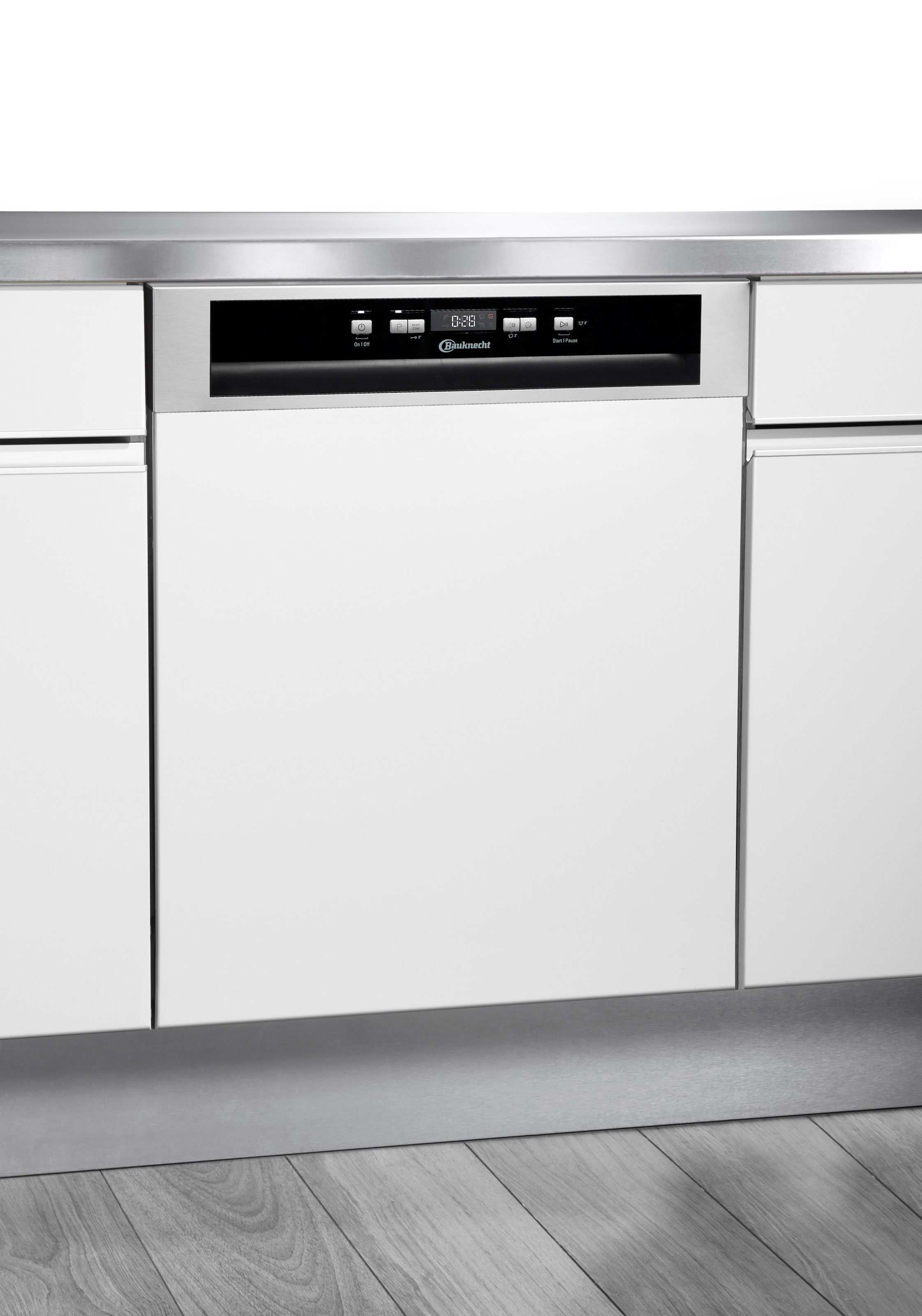 BAUKNECHT teilintegrierbarer Geschirrspüler »OBBC Ecosilent 9760«, 14 Maßgedecke, ActiveDry - automatisches Türöffnungssystem