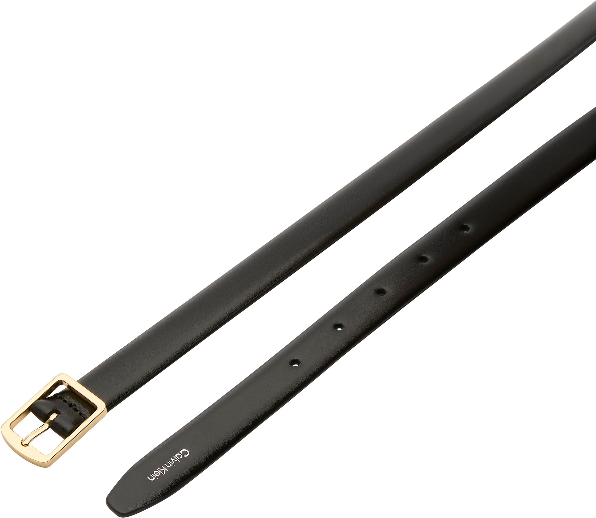 Calvin Klein Jeans Ledergürtel »CLASSIC SQUARE BUCKLE BELT 20MM«, Größenverstellbar