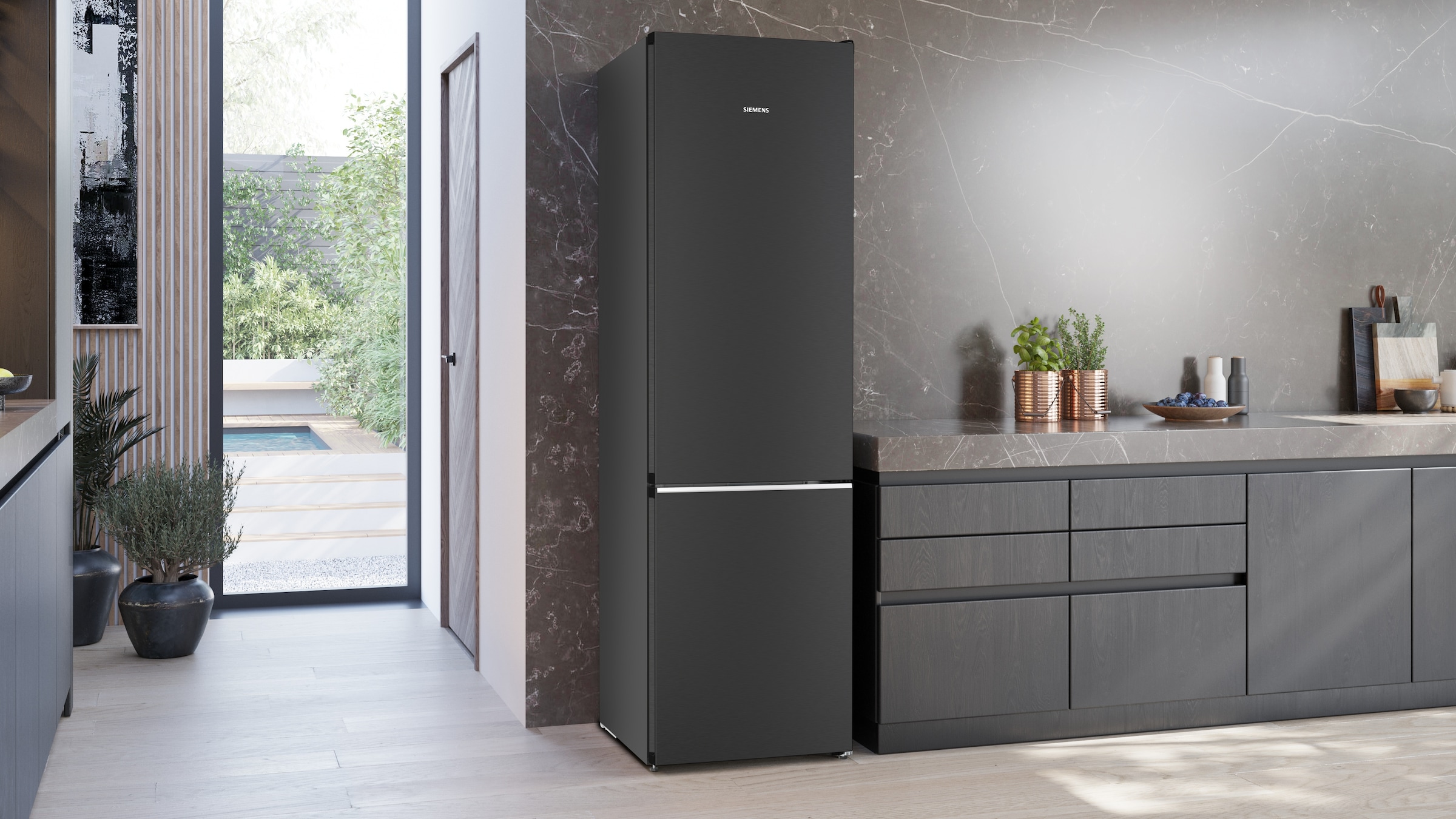 SIEMENS Kühl-/Gefrierkombination iQ500 »KG39N4X1F«