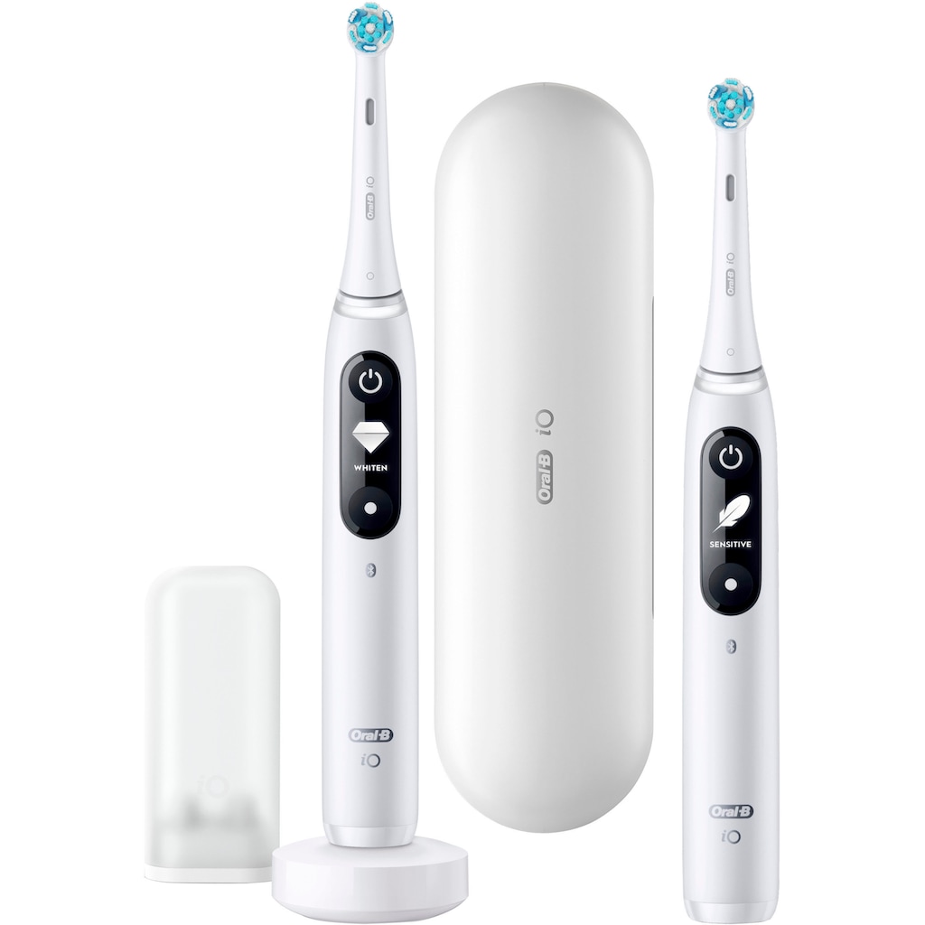 Oral-B Elektrische Zahnbürste »iO Series 7N mit 2. Handstück«, 2 St. Aufsteckbürsten