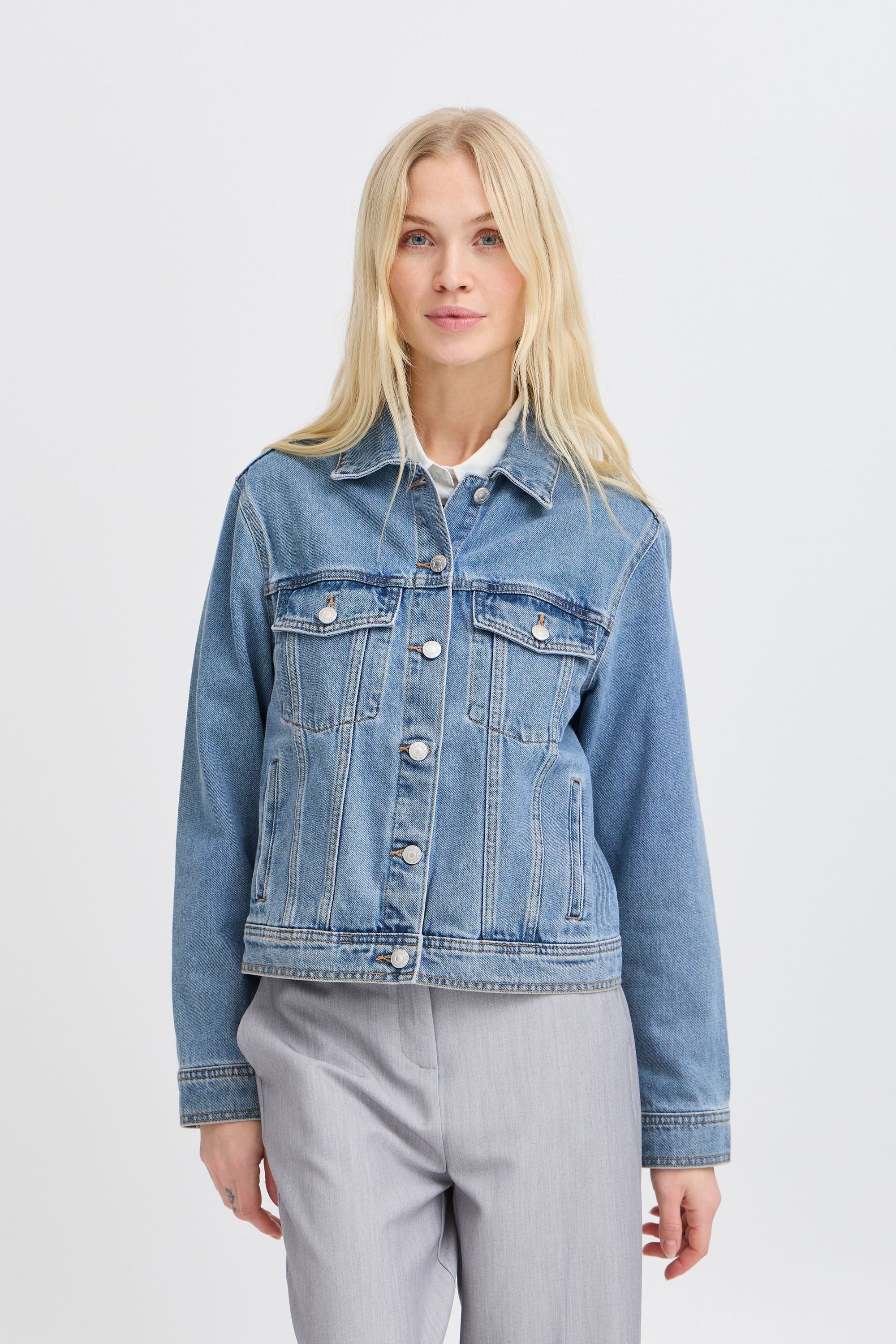 b.young Jeansjacke »Jeansjacke BYKERINA JACKET -«
