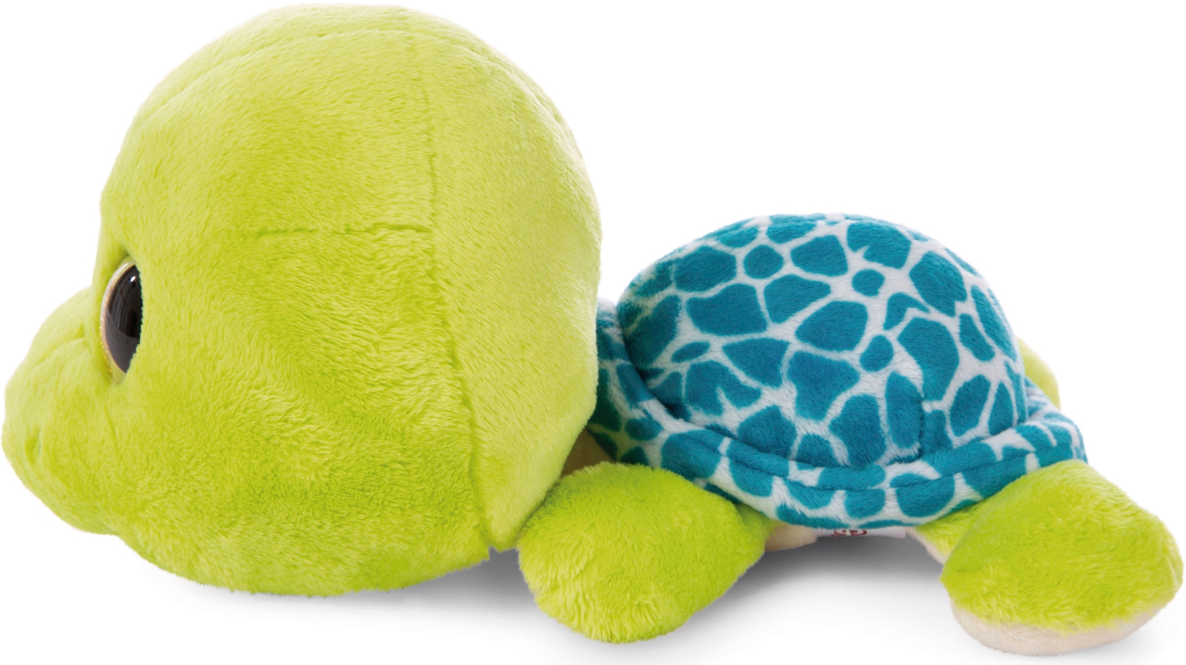 Nici Kuscheltier »Glubschis, Schildkröte Welloni, 25 cm«, liegend; enthält recyceltes Material (Global Recycled Standard)