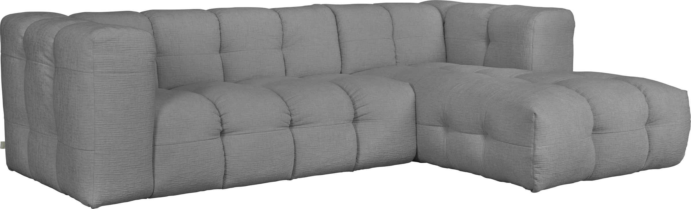 LeGer Home by Lena Gercke Ecksofa »TALISHA L-Form Designersofa, moderne Steppung, B/T/H: 276/178/75 cm«, moderne Steppung, hoher Sitzkomfort
