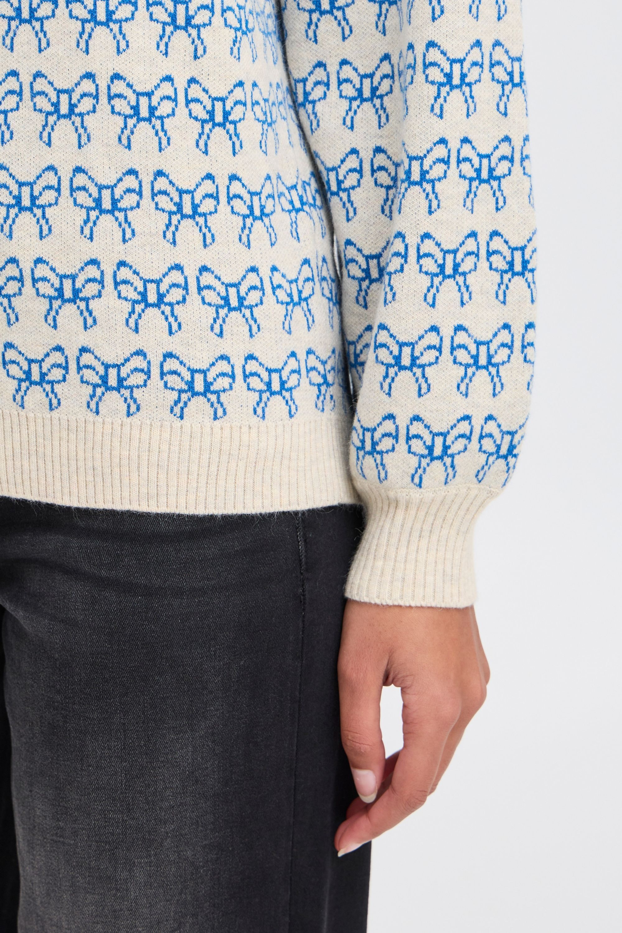 Ichi Strickfleece-Pullover »Strickpullover IHBRIELLE«