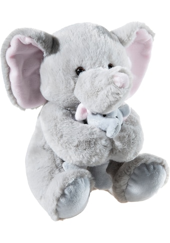Heunec® Kuscheltier »Misanimo, Elefant mit Baby, 25 cm« kaufen