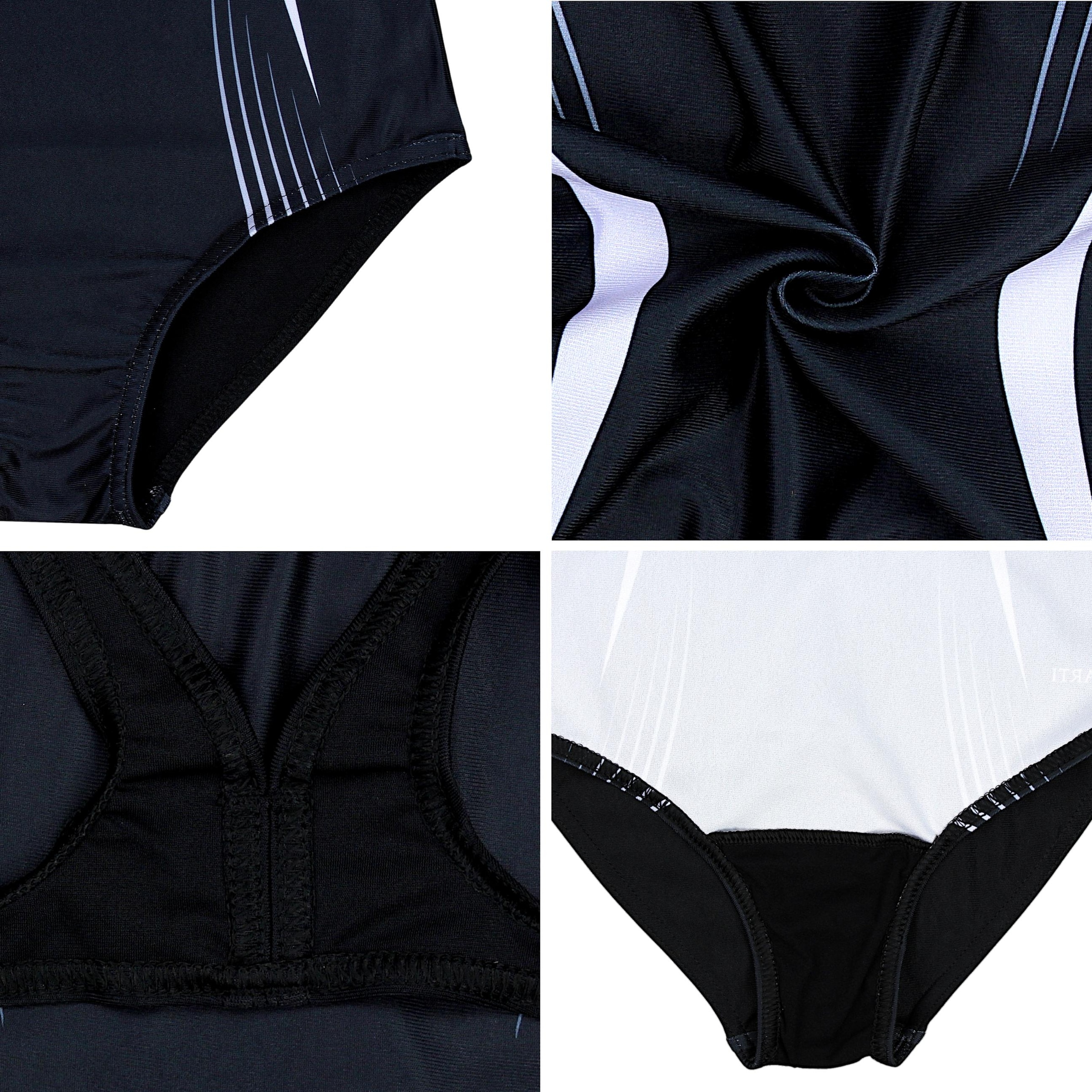 AQUARTI Badeanzug »Badeanzug Mädchen Badeanzug Chlorresistent Muscleback Wassersport«