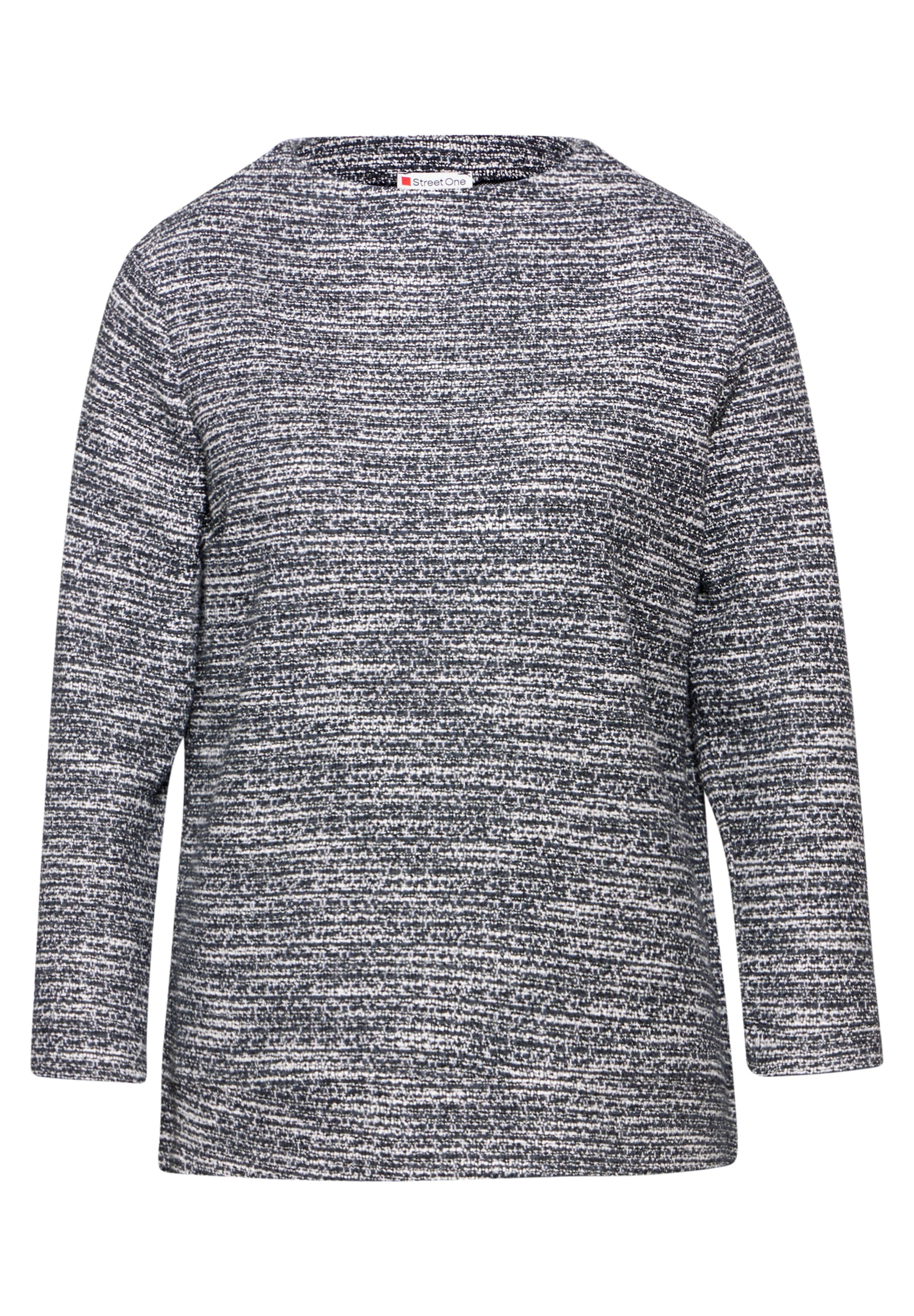 STREET ONE 3/4-Arm-Shirt, mit Bouclé Struktur