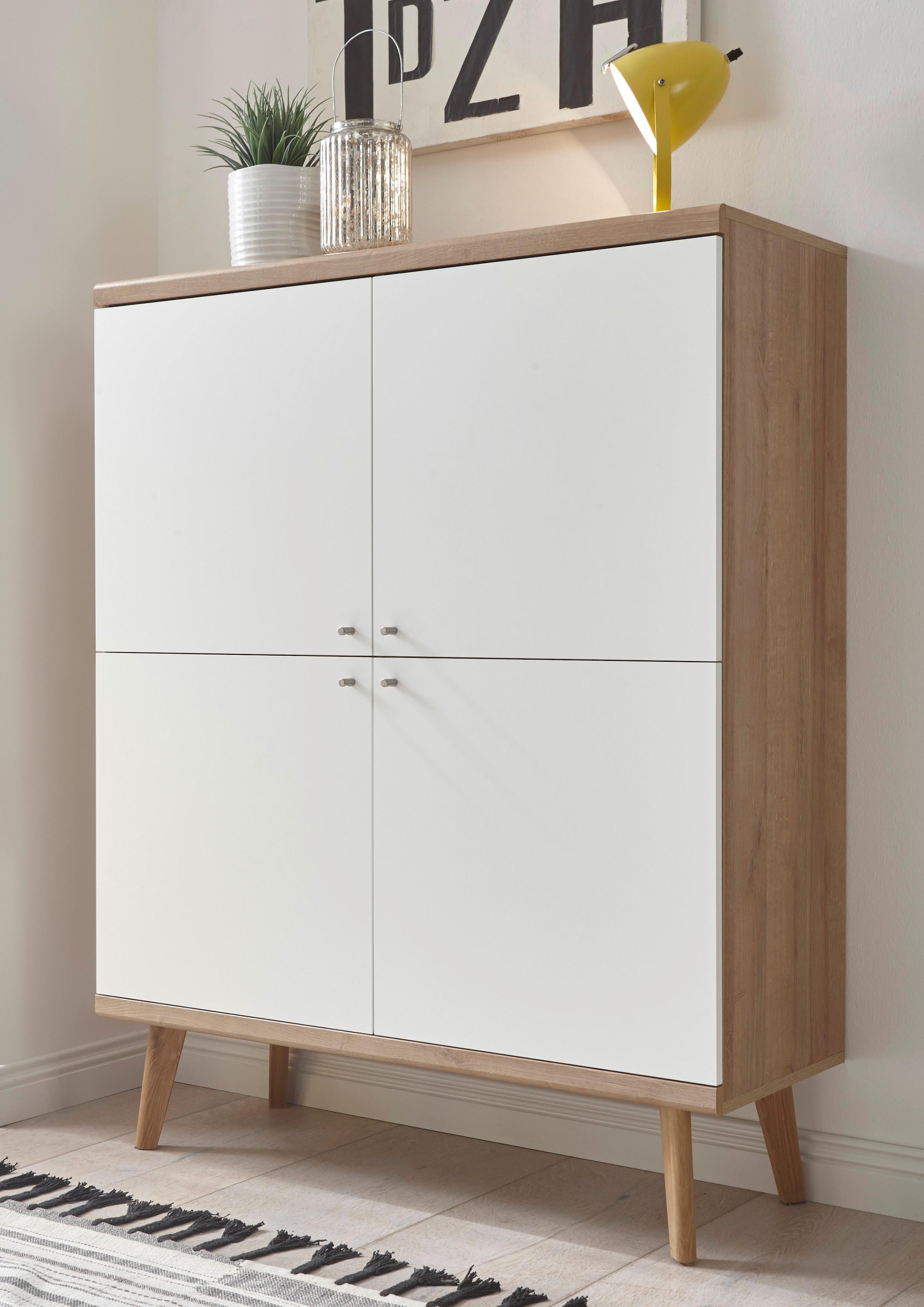 andas Highboard »Merle«, Scandi Design, Breite 107 cm