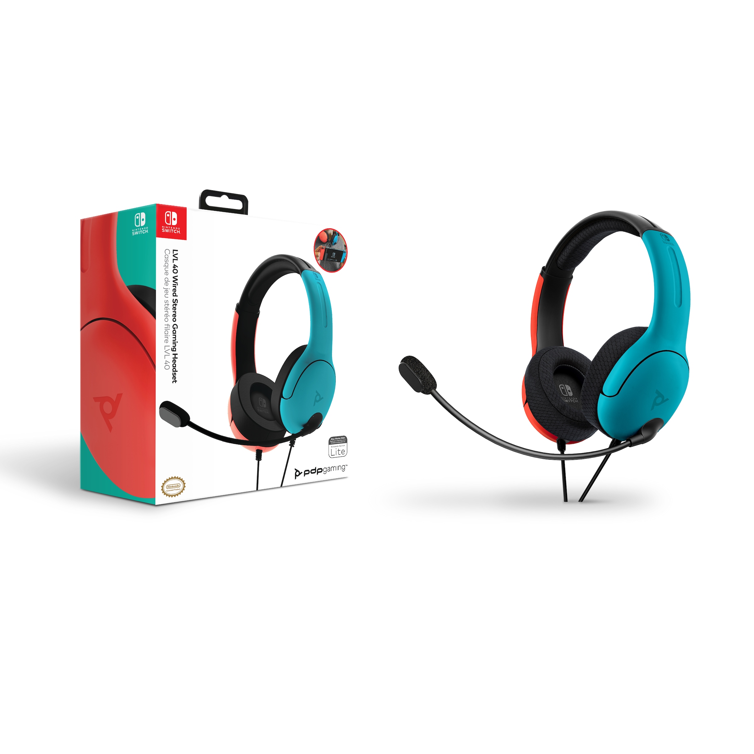 PDP - Performance Designed Products Kopfhörer »PDP Headset LVL40 Stereo für Nintendo Switch«