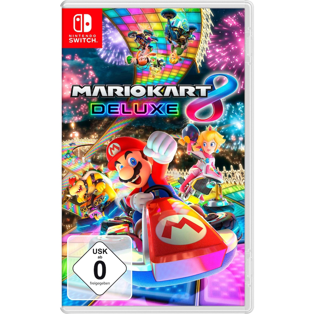 Nintendo Switch Spielekonsole, inkl. Mario Kart 8 Deluxe