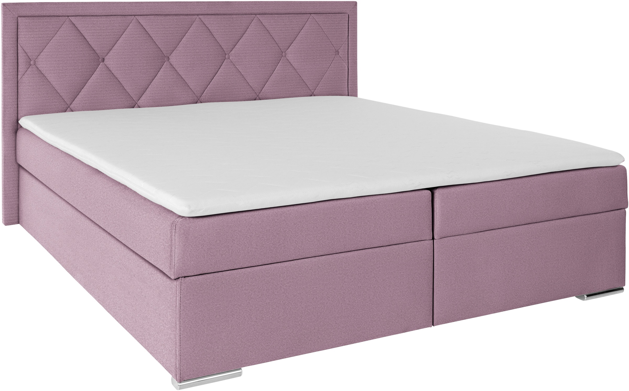 Leonique Boxbett »Alfie, Bestseller, wahlweise mit Bettkasten«, mit Knopfheftung im Kopfteil, H2, H3 und H4 wählbar