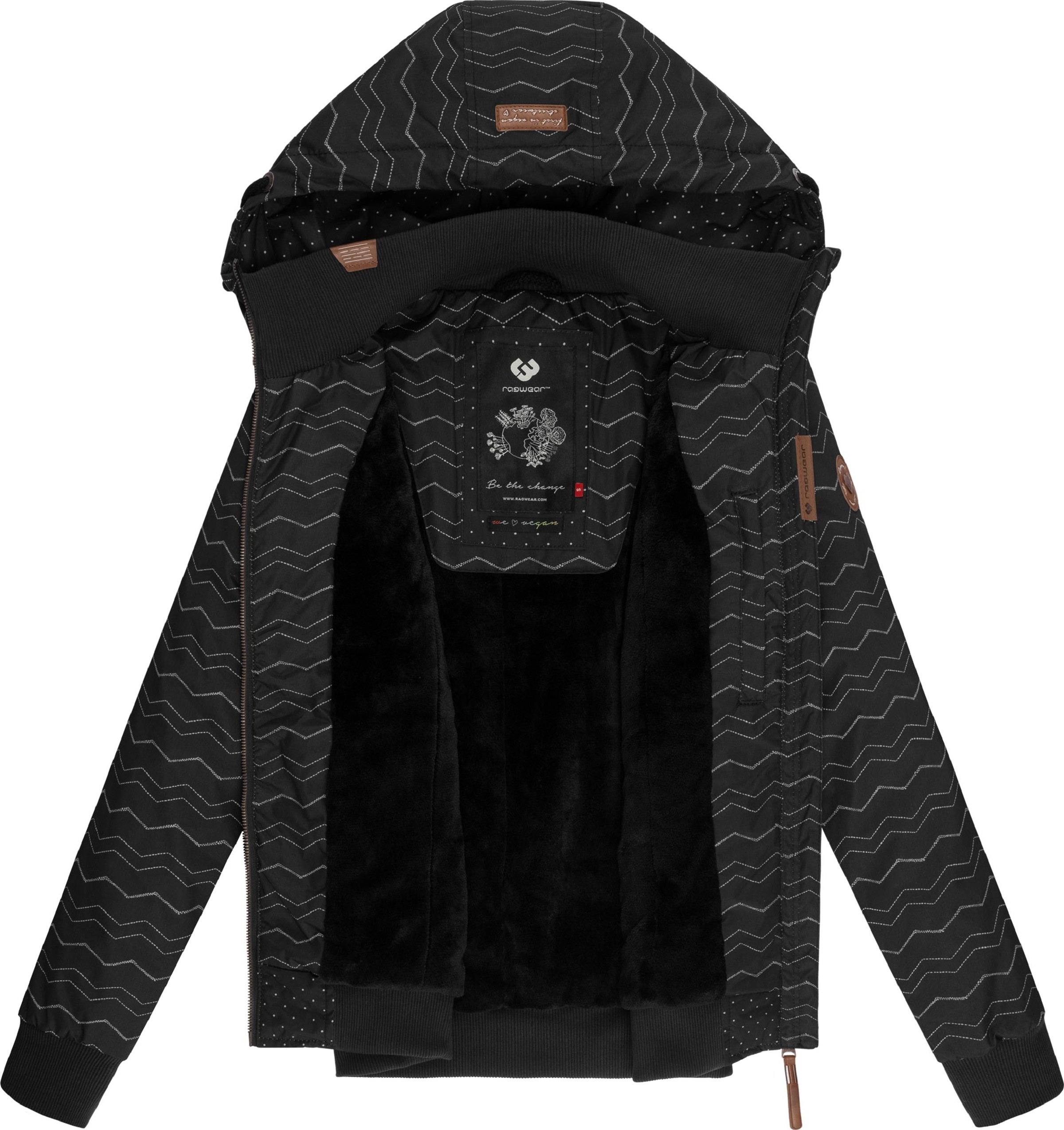 Ragwear Winterjacke »Winterjacke Nuggie Zig Zag Intl.«