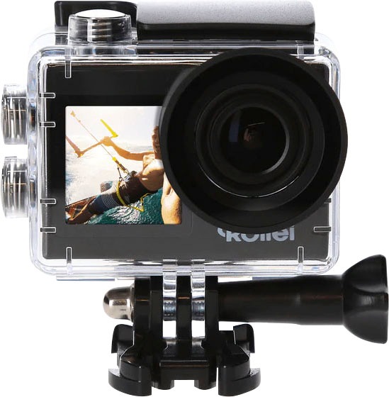 Rollei Action Cam »Actioncam ➥ 3 WLAN UNIVERSAL HD, Ultra | (Wi-Fi) Garantie Jahre Plus«, XXL 4K 7s