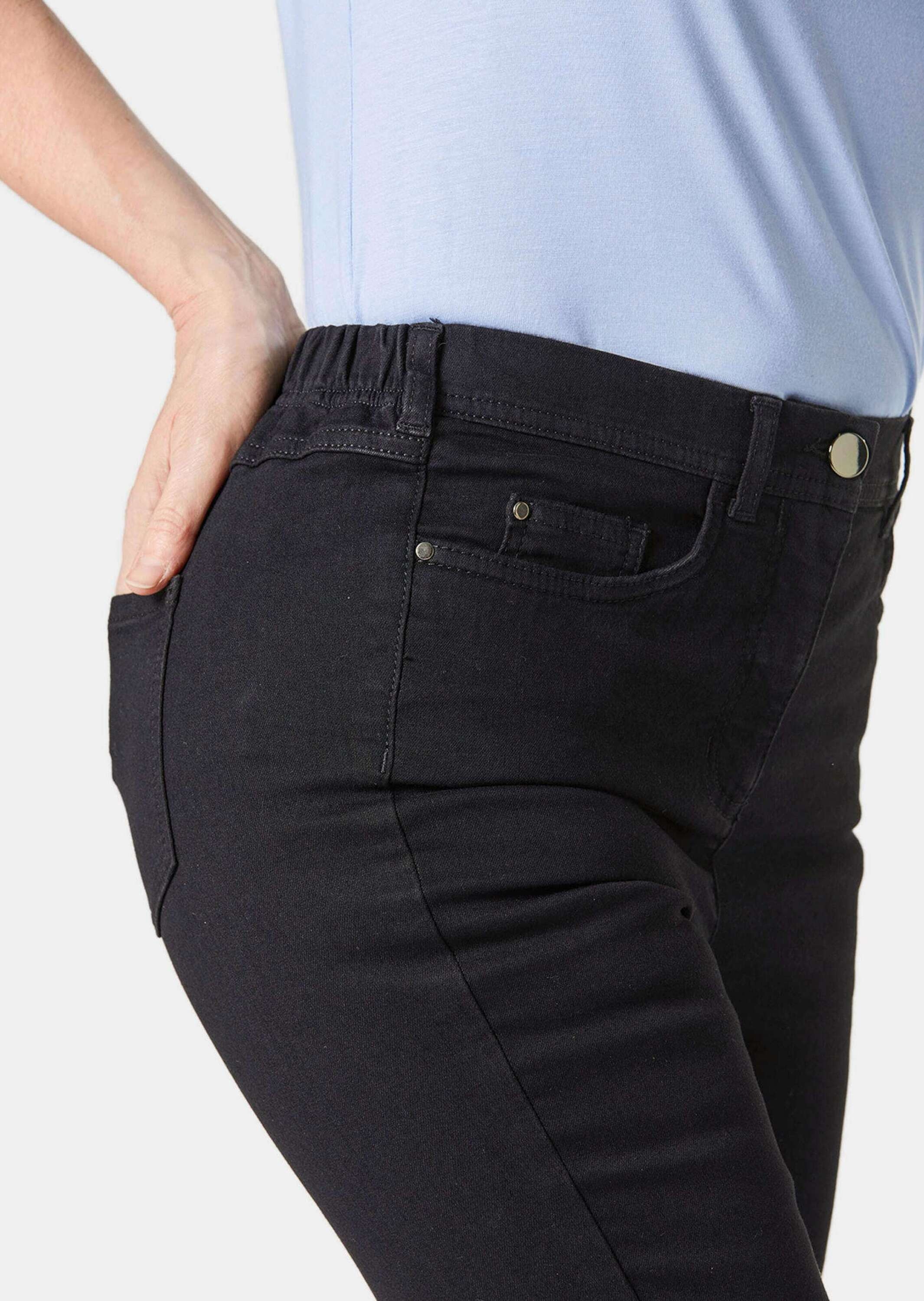 GOLDNER Regular-fit-Jeans »Damen Jeans Slim Fit LOUISA mit Stretch-Anteil«