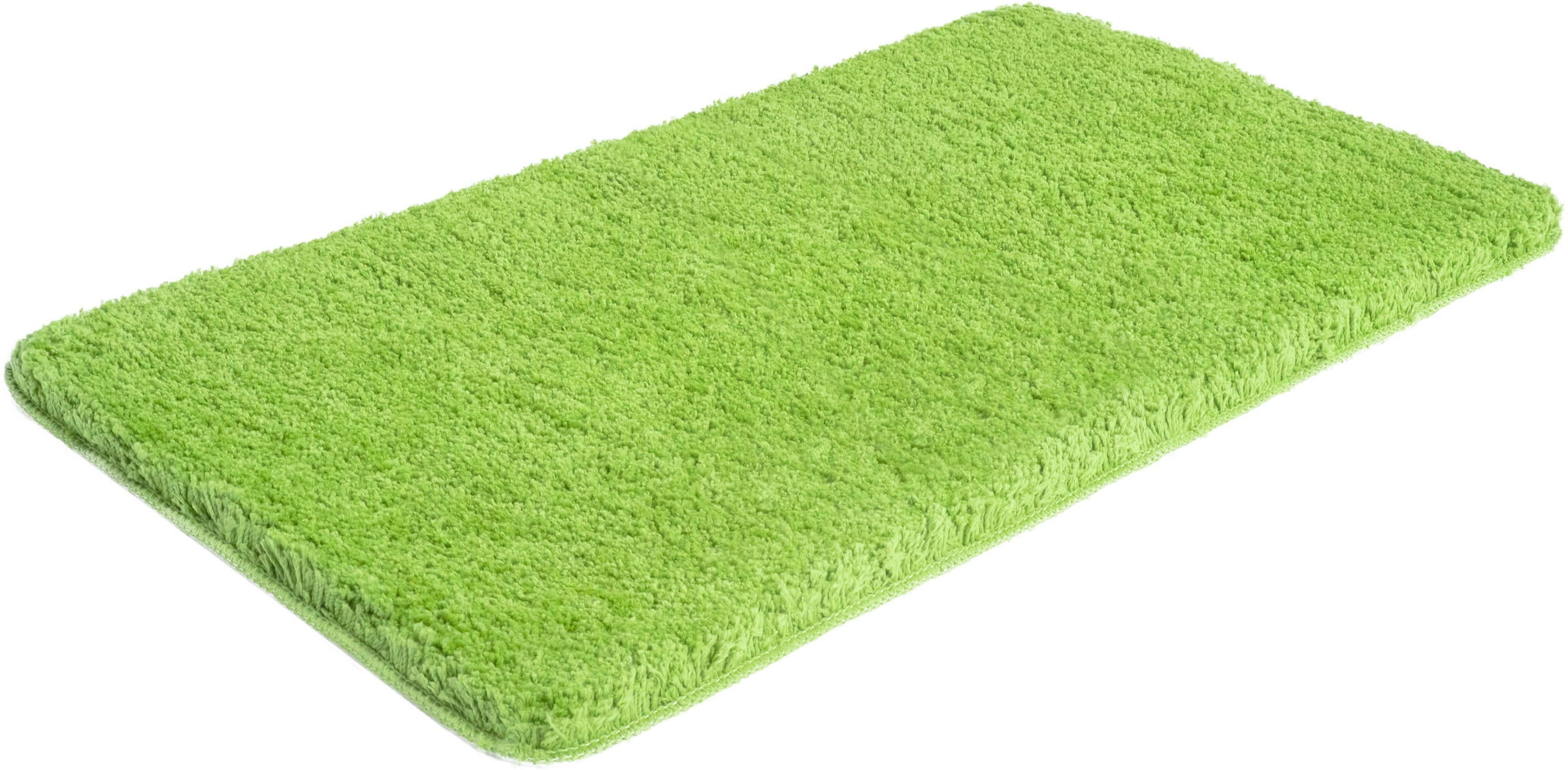 my home Badematte »Sanremo, Badvorleger, Badezimmer Teppich, sehr weich« Höhe 30 mm rutschhemmend beschichtet fußbodenheizungsgeeignet | schnell trocknend Badteppich, unifarben, rechteckig, rund & als 3-tlg. Set erhältlich