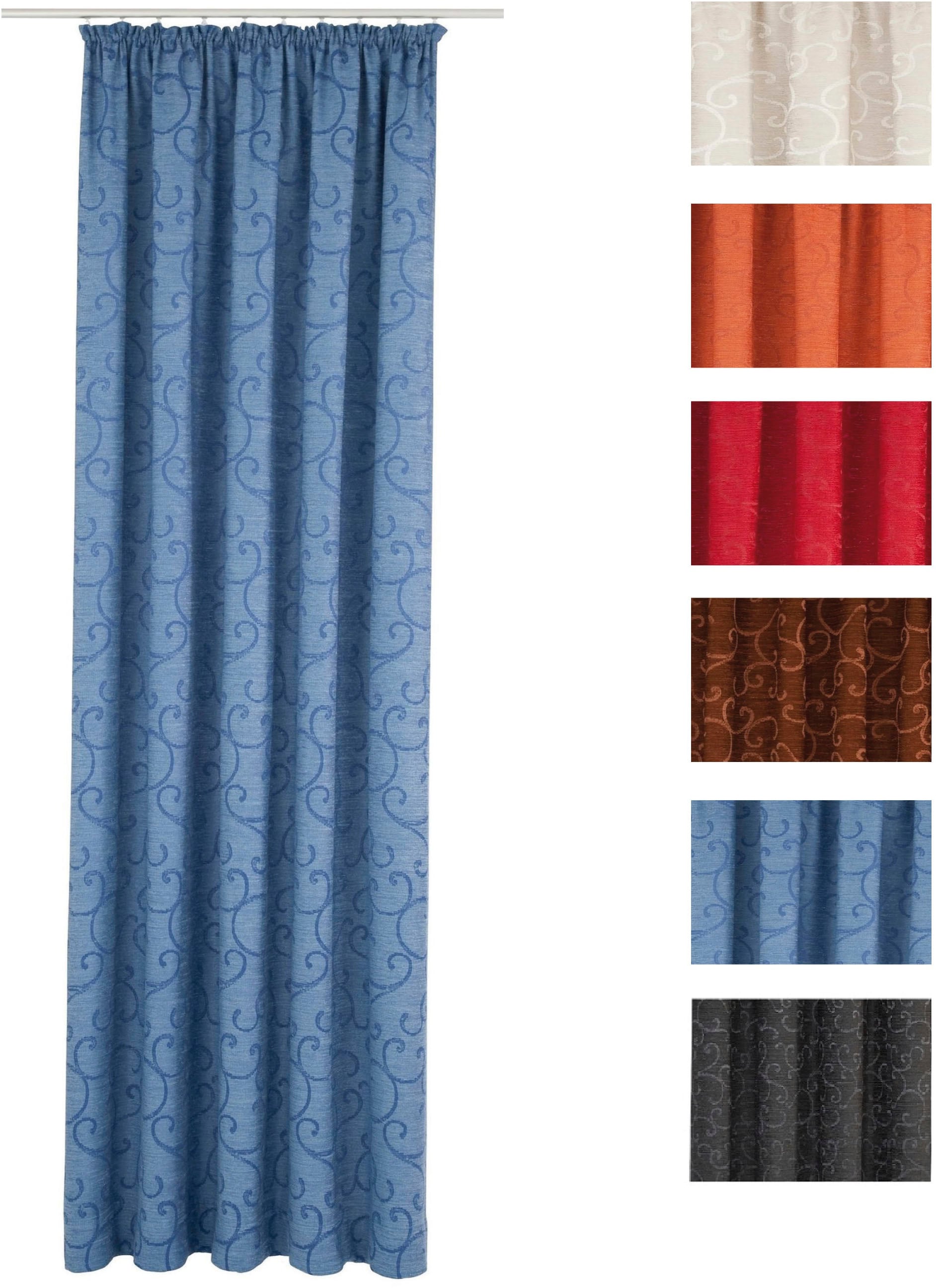 Wirth Vorhang »Toco-Ranke« Kräuselband 1 Stk. tlg.