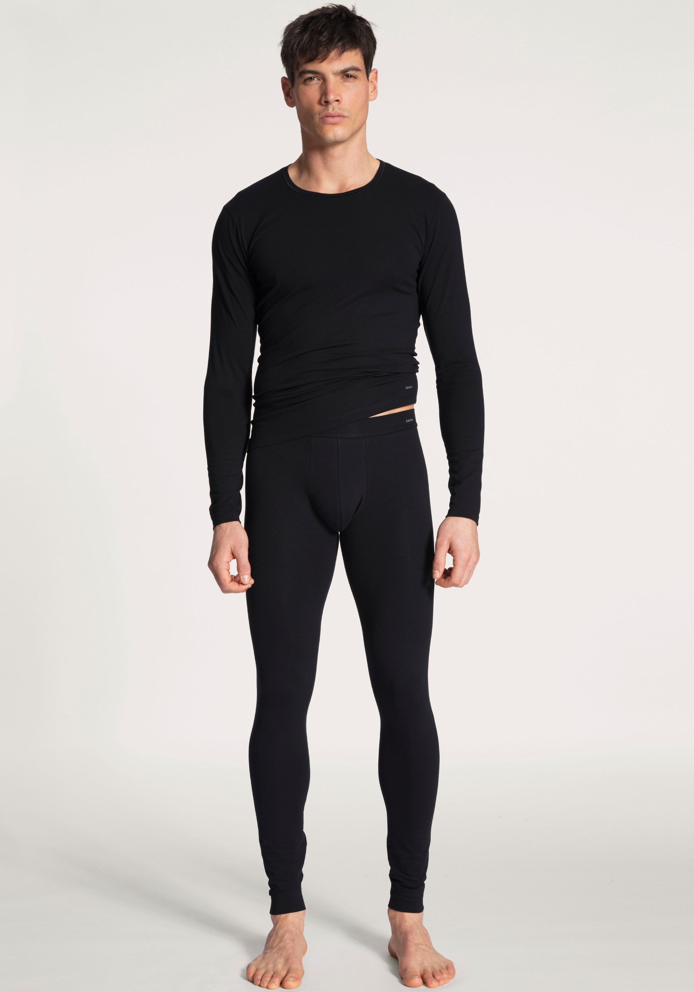 CALIDA Lange Unterhose »Cotton Code«, mit Komfortbund