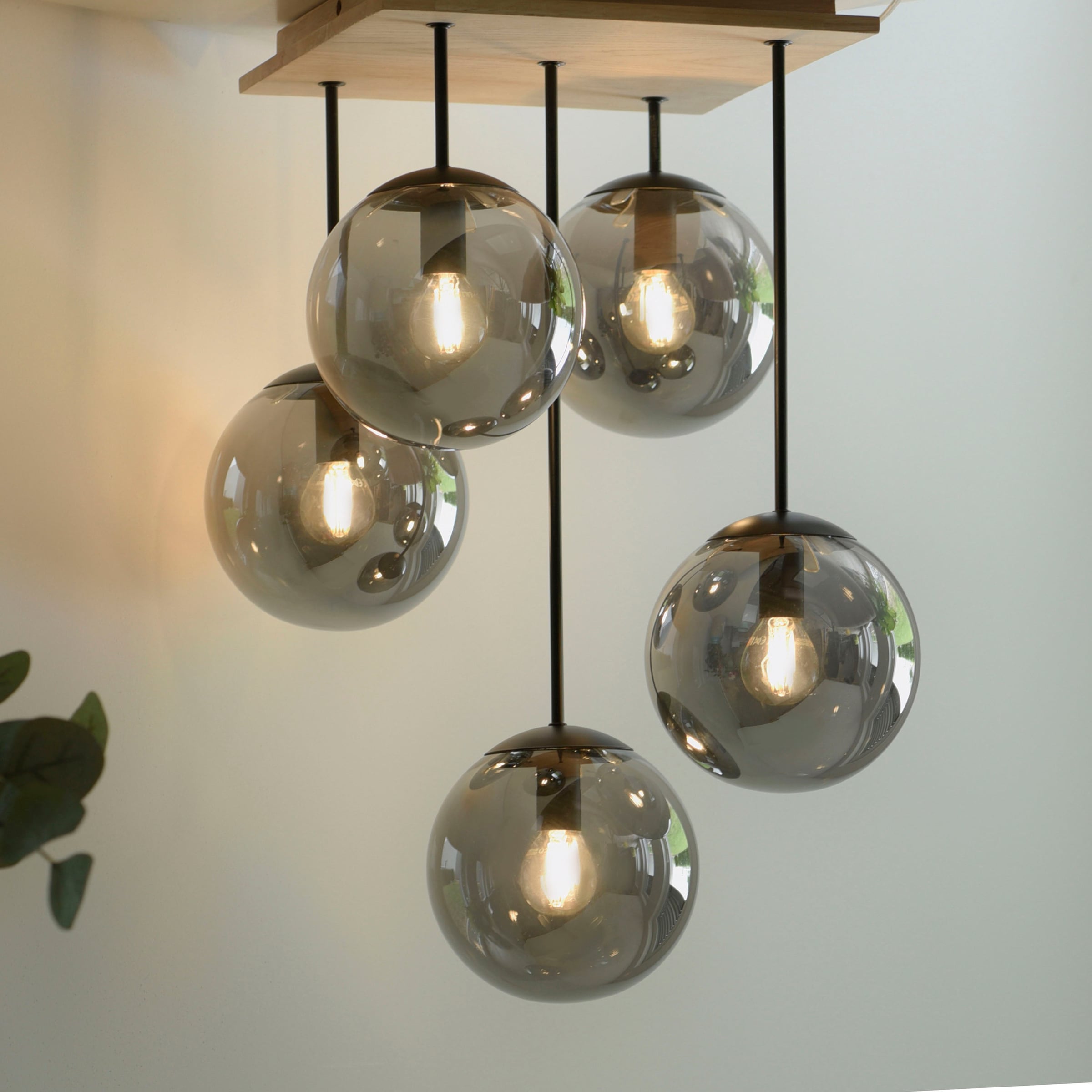 JUST LIGHT Deckenleuchte »GREEN WIDO« E14 1 Stk.