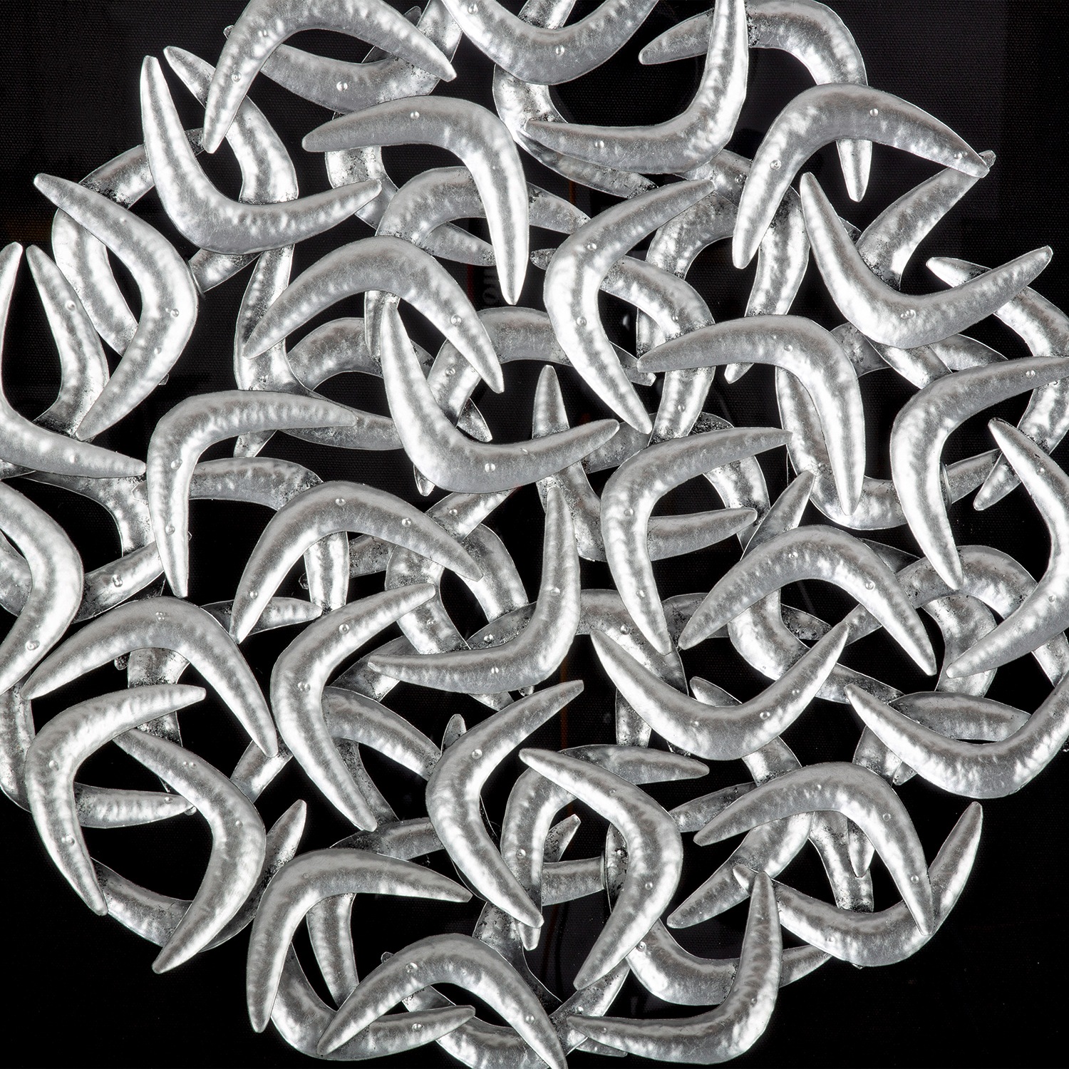 Casablanca by Gilde Bild mit Rahmen »Bild quadratisch Salerno schwarz H. 60 cm« 1 Stk. tlg.