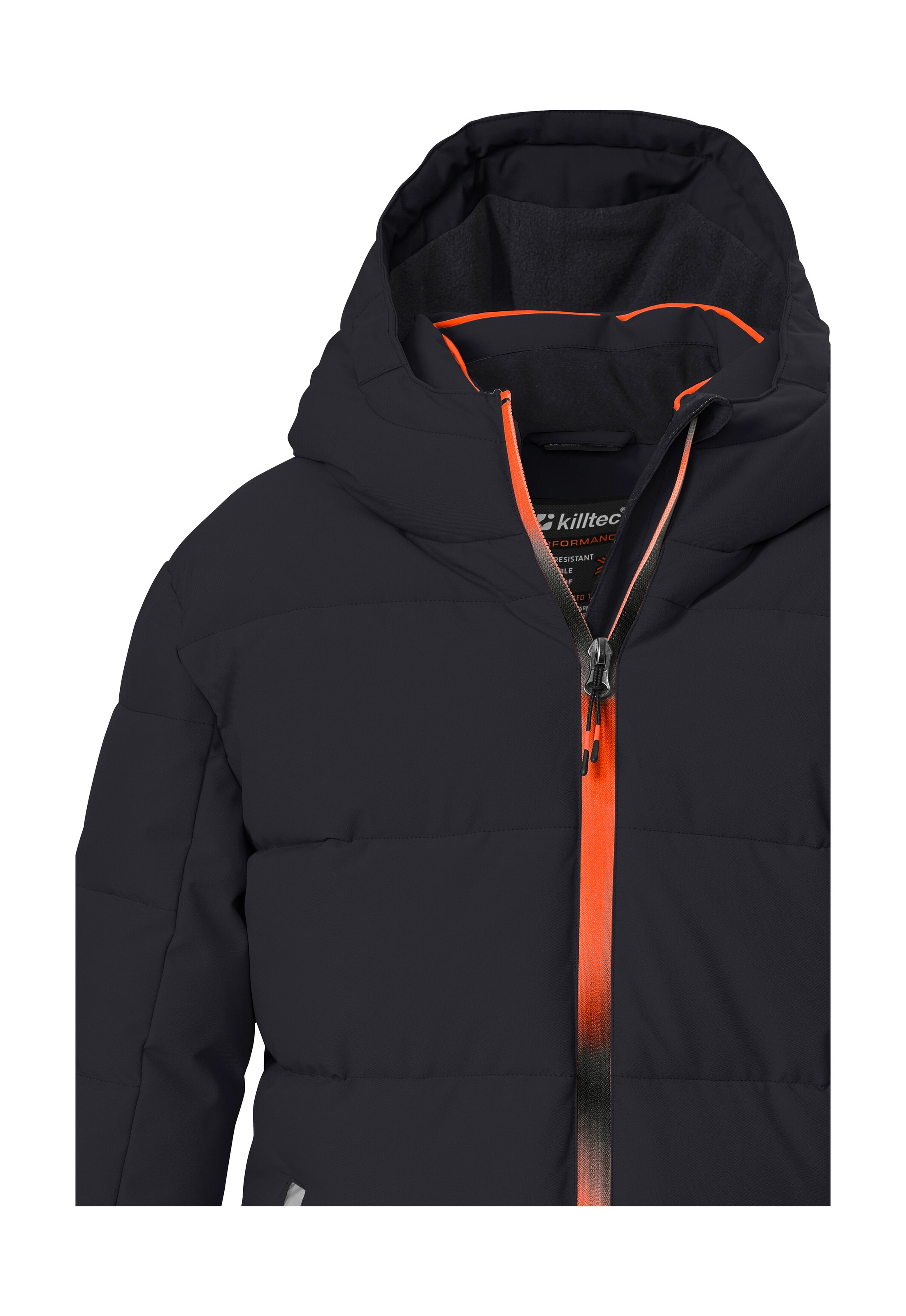 Killtec Skijacke »KSW 203 BYS SKI JCKT« Winddichte, wasserabweisende Kinder-Ski-Steppjacke mit Schneefang