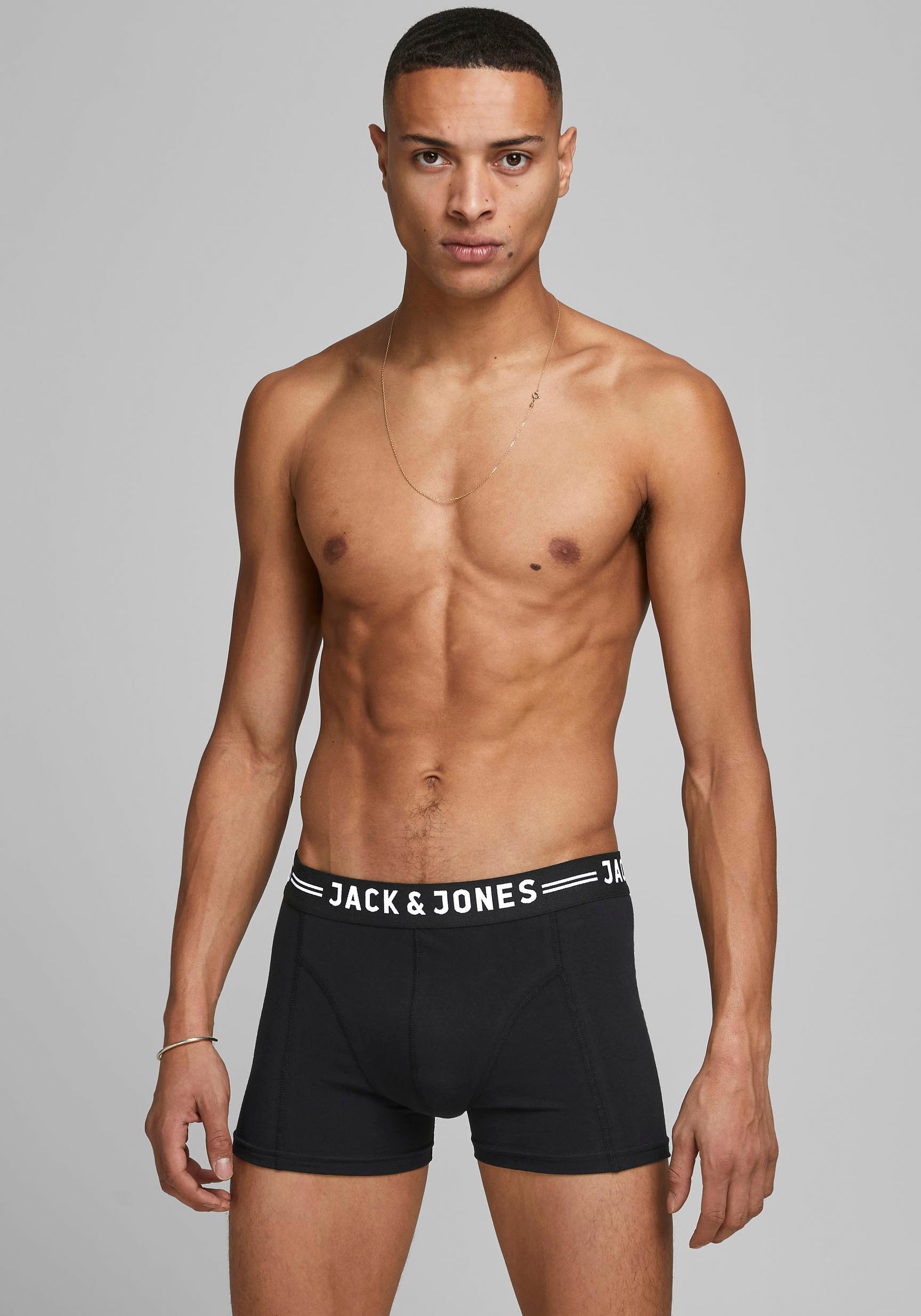 Jack & Jones Boxer »Sense Trunks«, (Packung, 3 St.)
