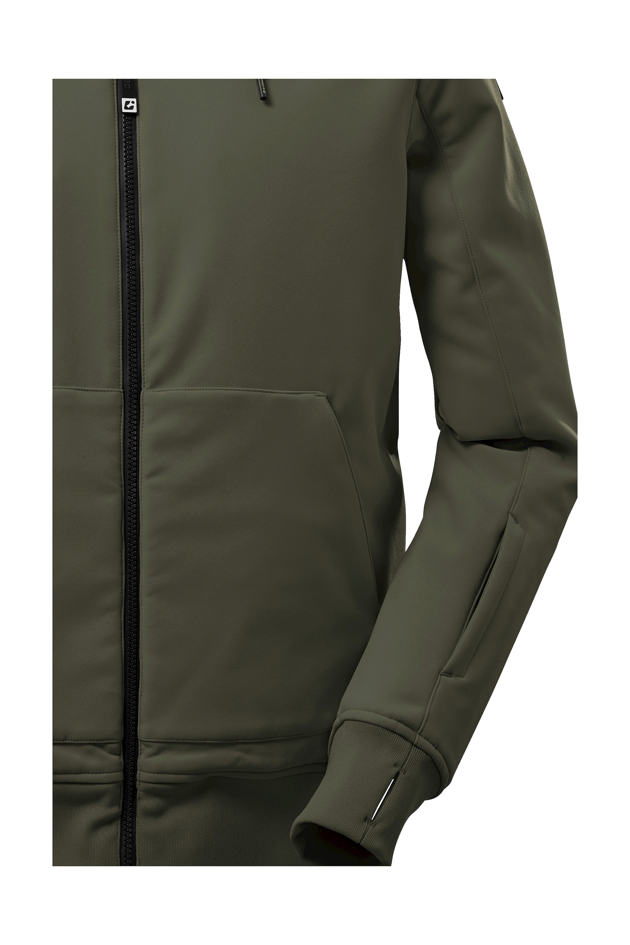 Killtec Softshelljacke »KSW 238 MN SFTSHLL JCKT«, Softshell Jacke: wasser- und windabweisend, atmungsaktiv, Schneefang