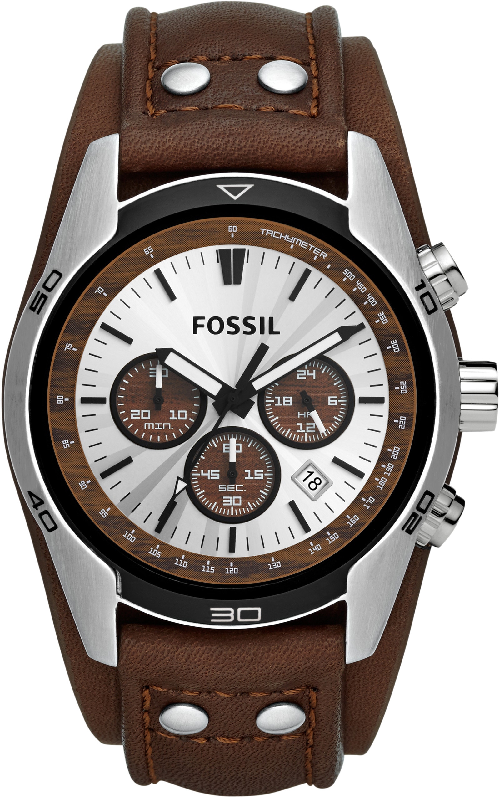 ♕ Fossil CH2565« »COACHMAN, bei Chronograph