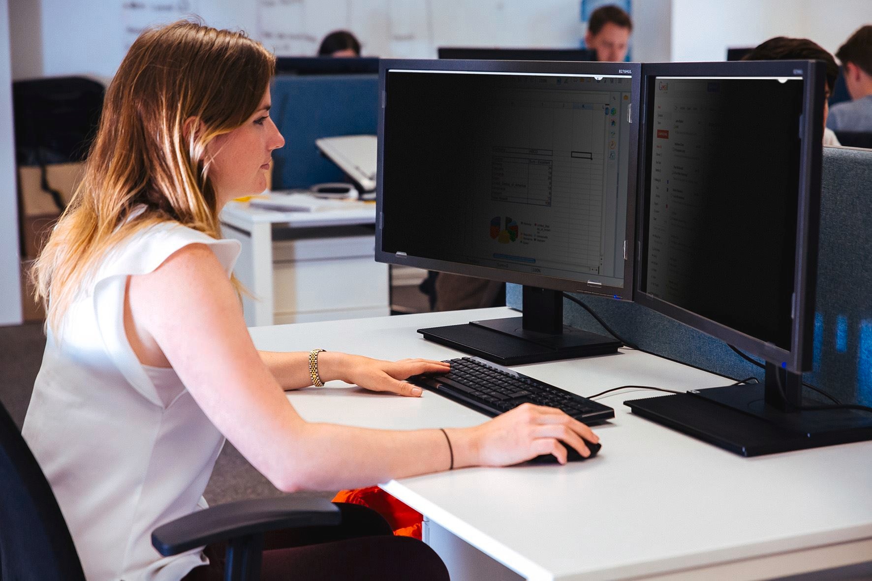 Targus Displayschutzfolie »Privacy Screen 23.8 Widescreen (16:9)«, Blickschutz