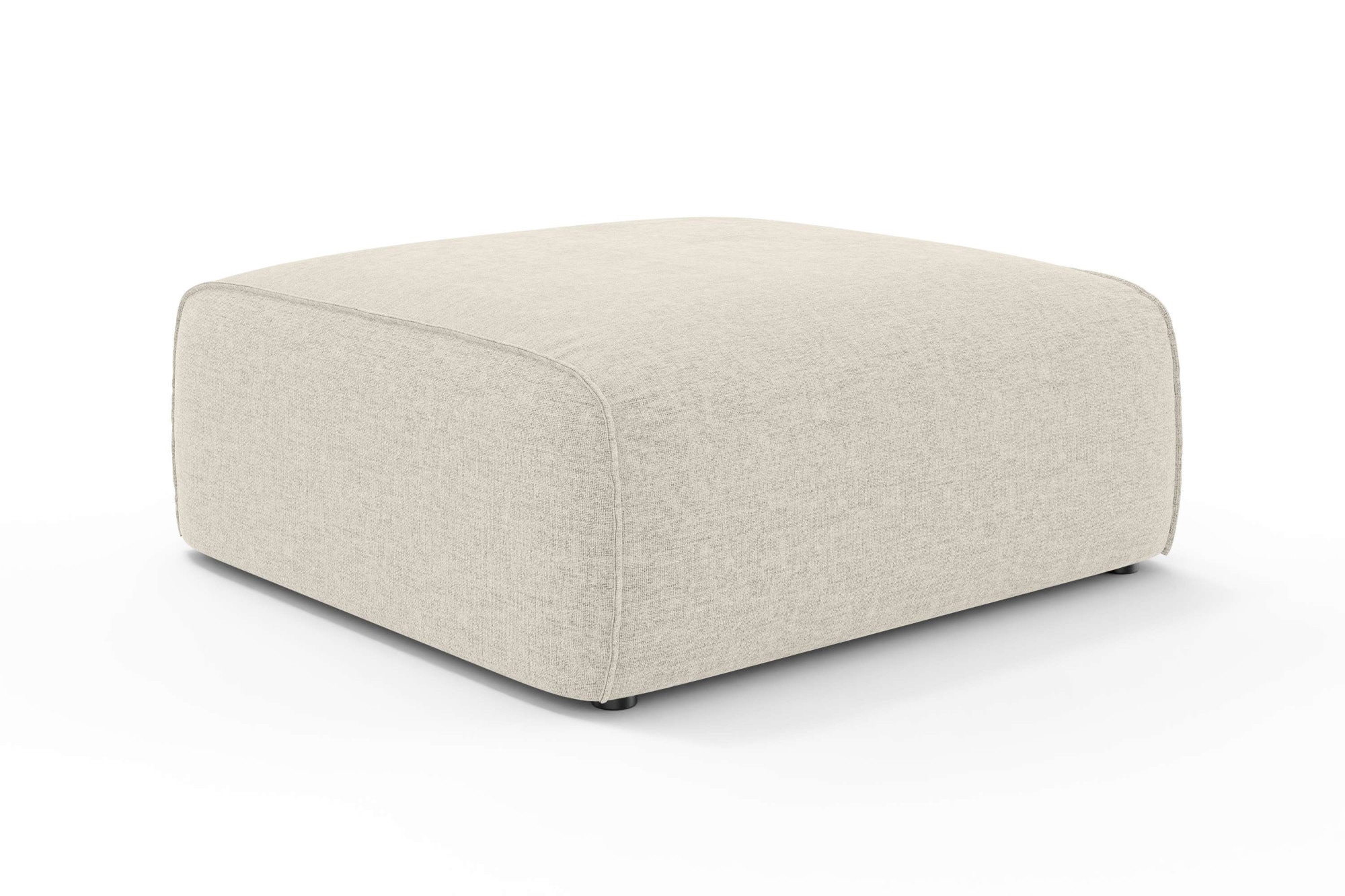 OTTO home Polsterhocker »Merid Sitzhocker, Maße B/T/H: 97/97/43 cm« als Modul oder separat verwendbar, für individuelle Zusammenstellung