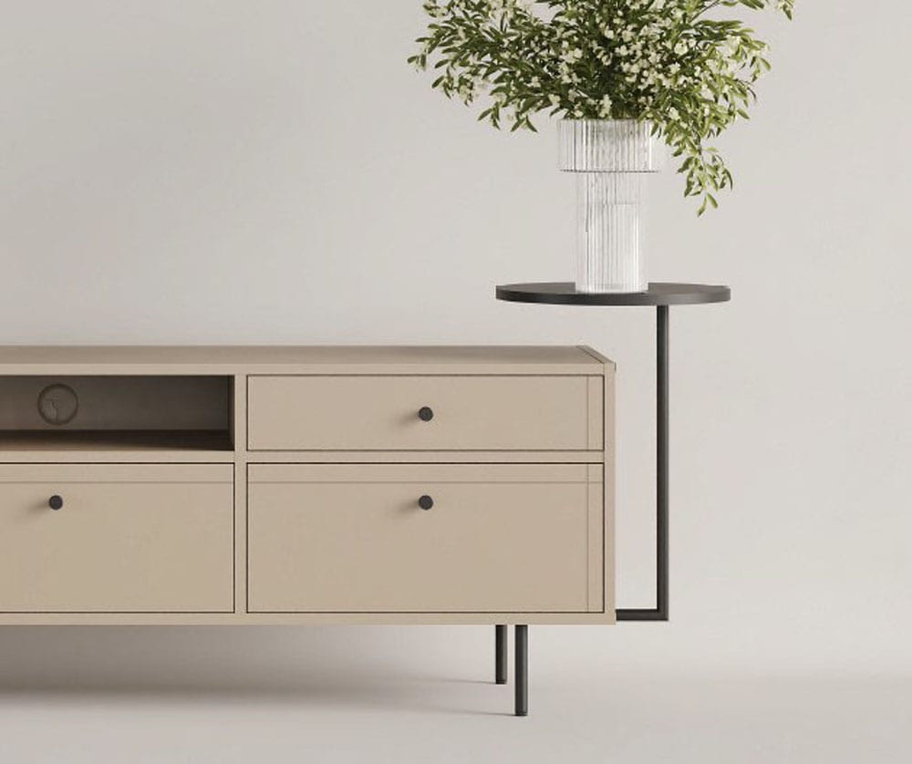 Home affaire TV-Board Seitlicher Design-Beistelltisch-stilvoll und funktional.