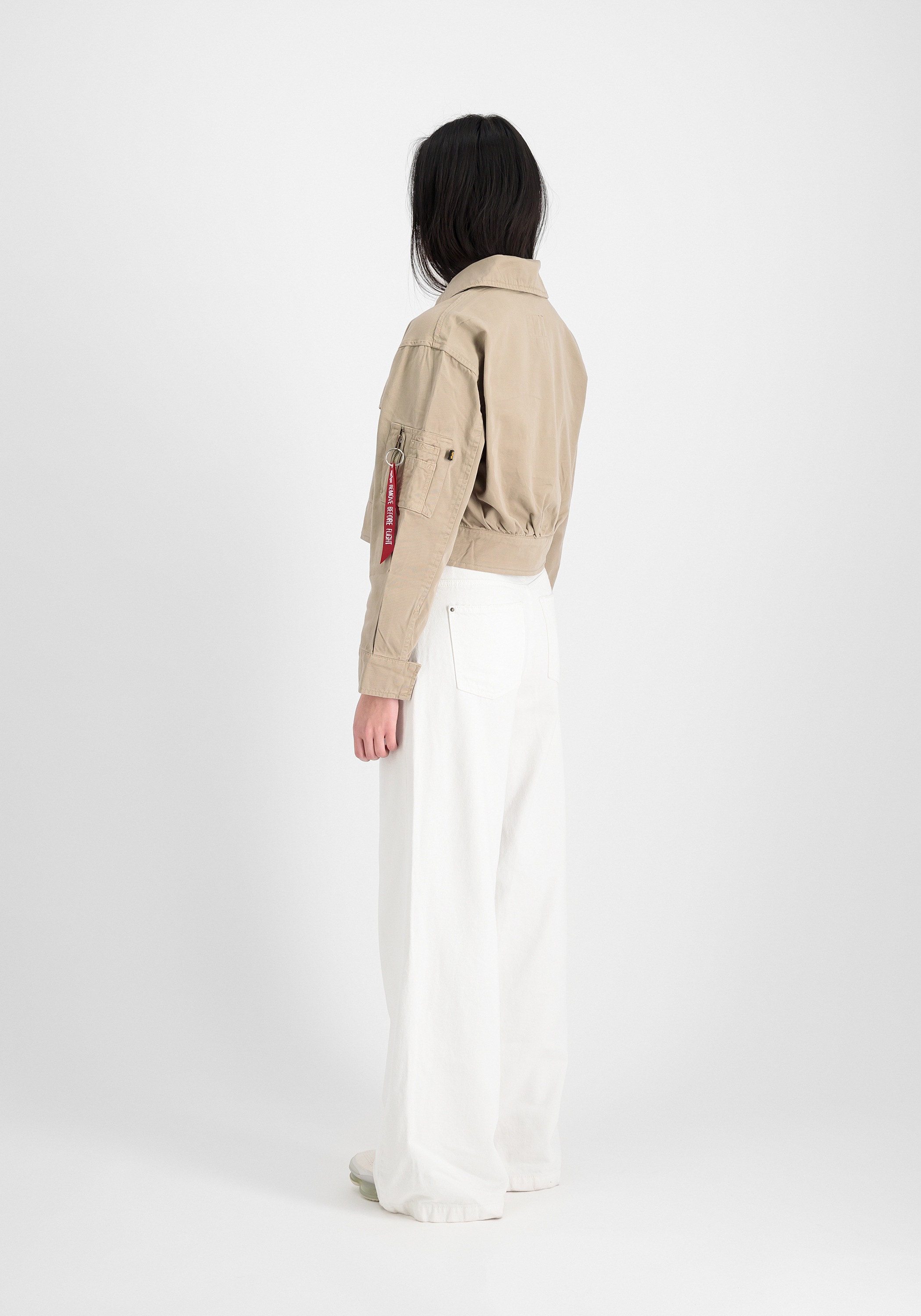 Alpha Industries Bomberjacke »Alpha Industries Women - Bomber Jackets Deck Jacket Cropped Wmn«